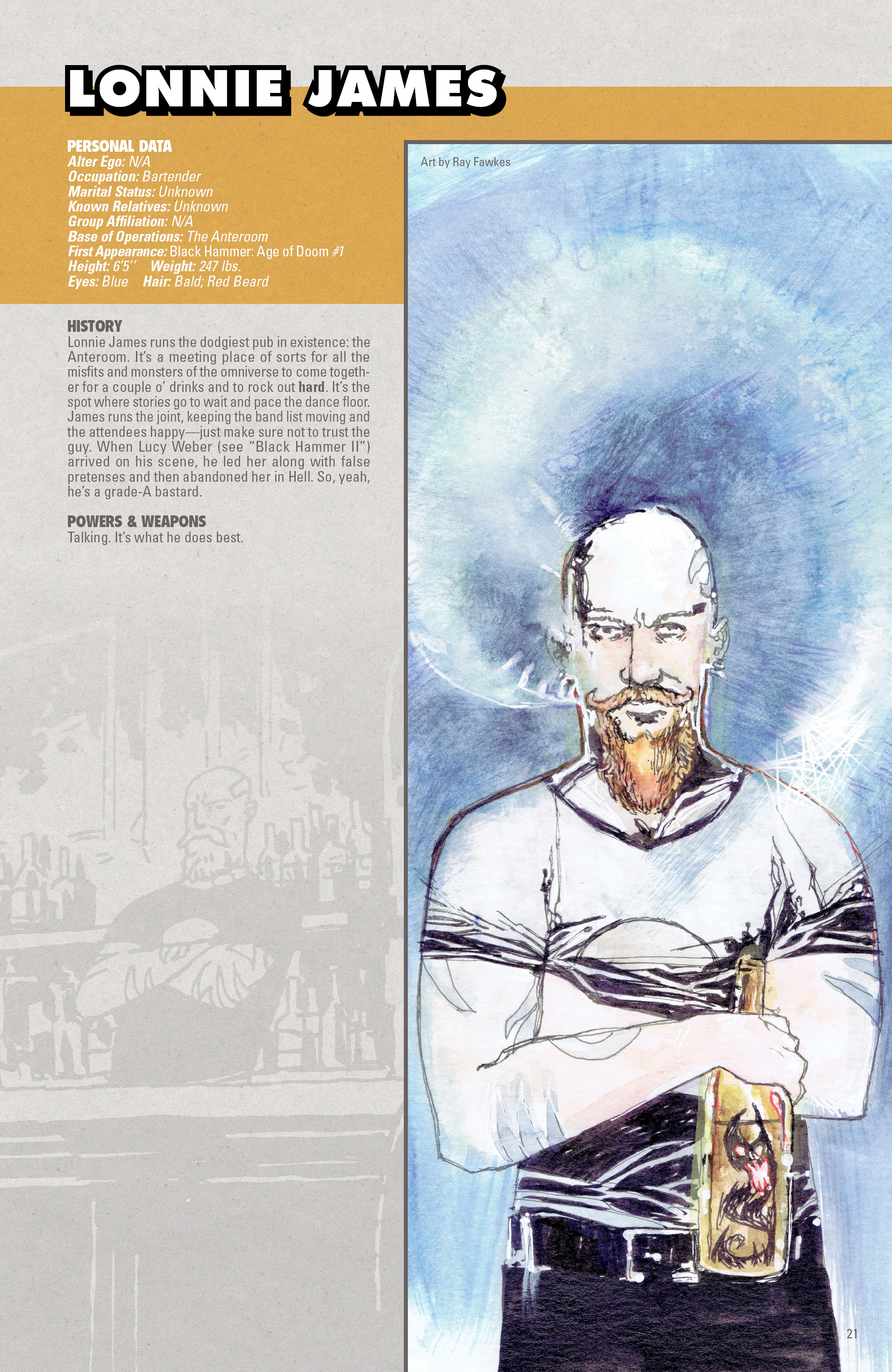 Read online The World of Black Hammer Encyclopedia comic -  Issue # Full - 21