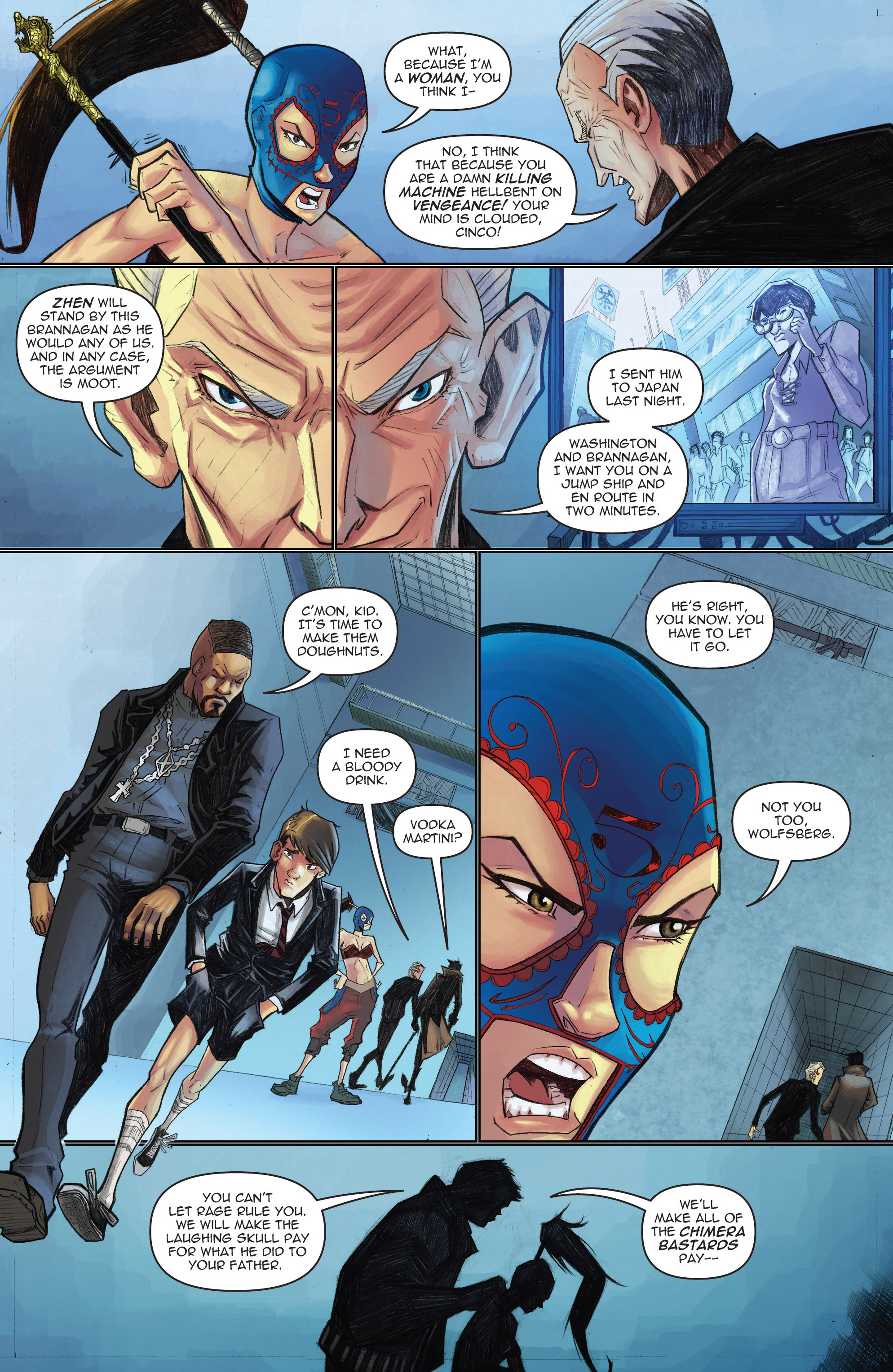 Read online Infinite Seven comic -  Issue #3 - 11