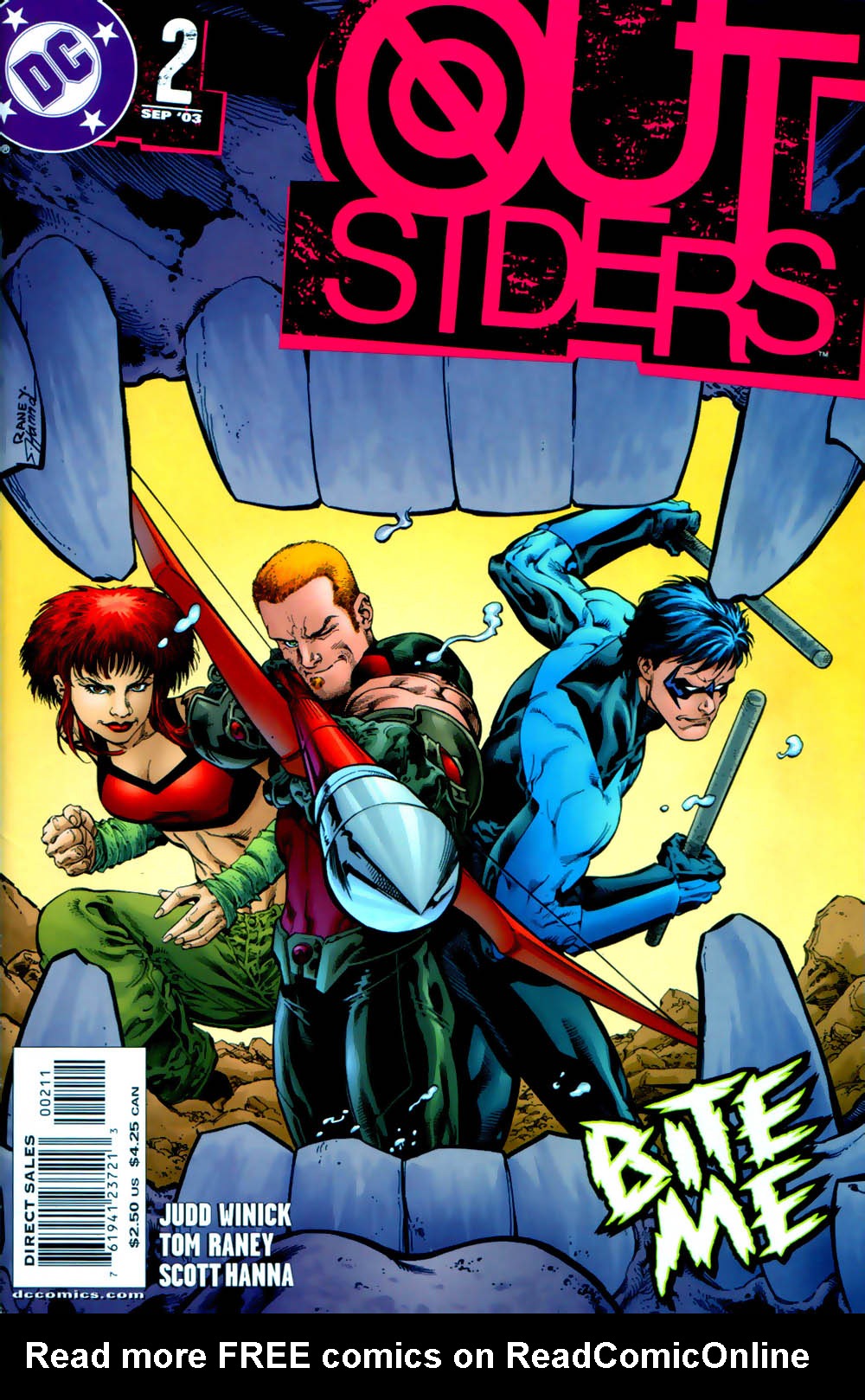 Read online Outsiders (2003) comic -  Issue #2 - 1