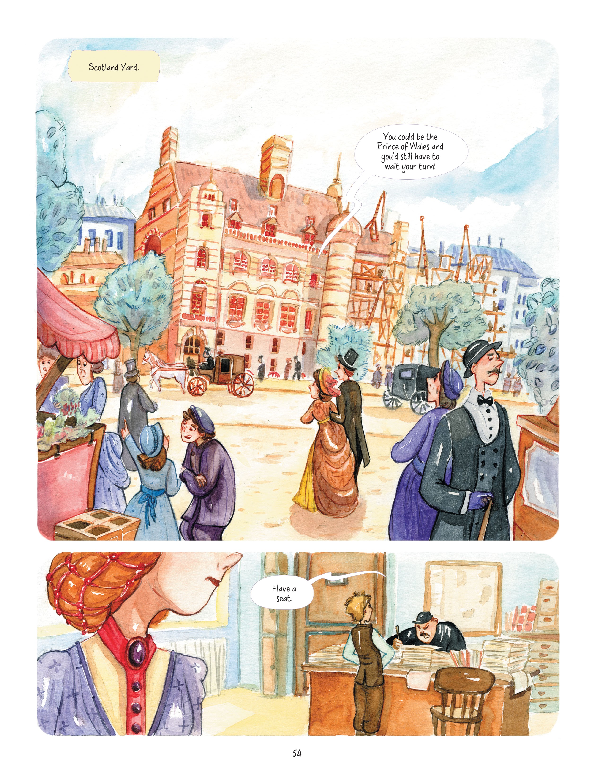 Read online An Enola Holmes Mystery comic -  Issue #1 - 56