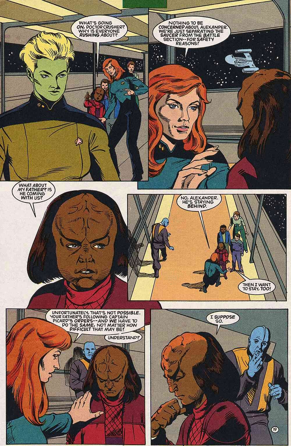 Read online Star Trek: The Next Generation (1989) comic -  Issue #40 - 19