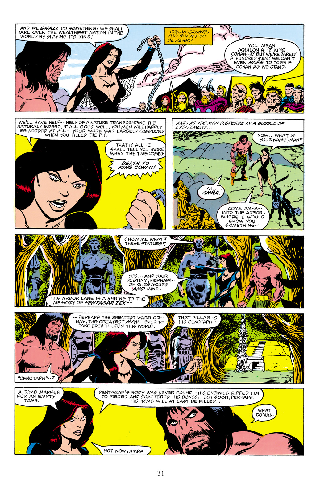 Read online The Chronicles of King Conan comic -  Issue # TPB 3 (Part 1) - 32