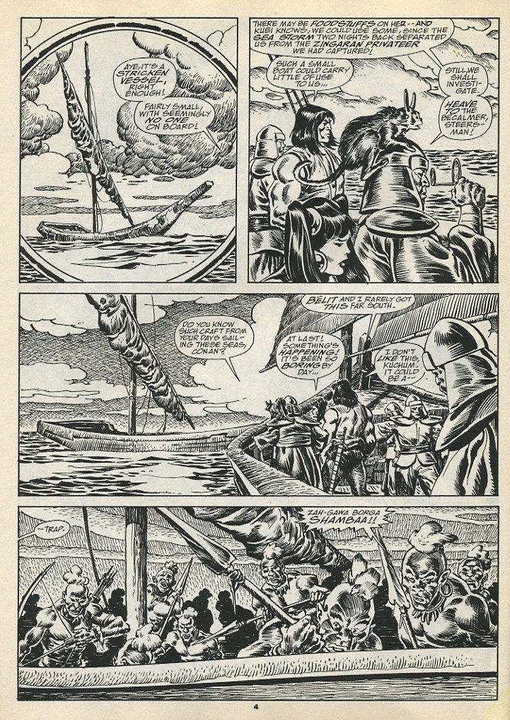 Read online The Savage Sword Of Conan comic -  Issue #192 - 6