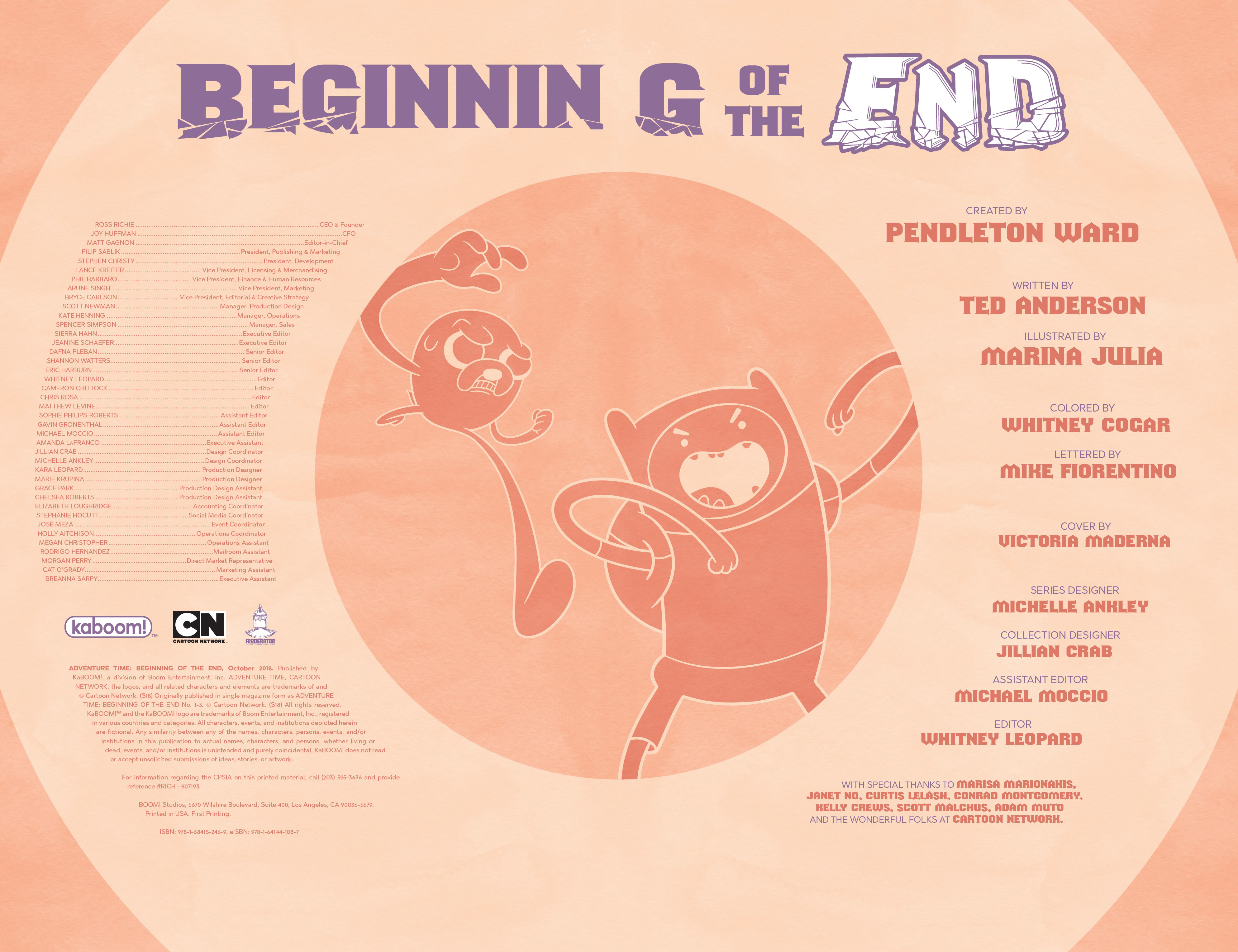 Read online Adventure Time: Beginning of the End comic -  Issue # _TPB - 4