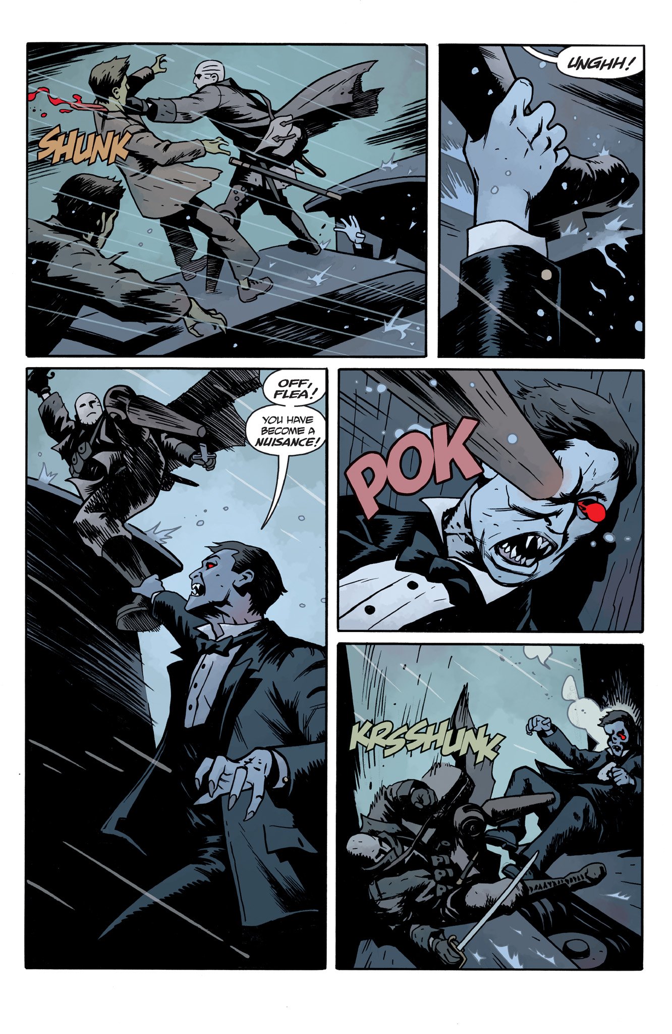Read online Baltimore: The Infernal Train comic -  Issue #3 - 4