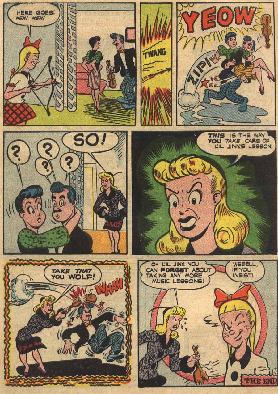 Read online Pep Comics comic -  Issue #63 - 46