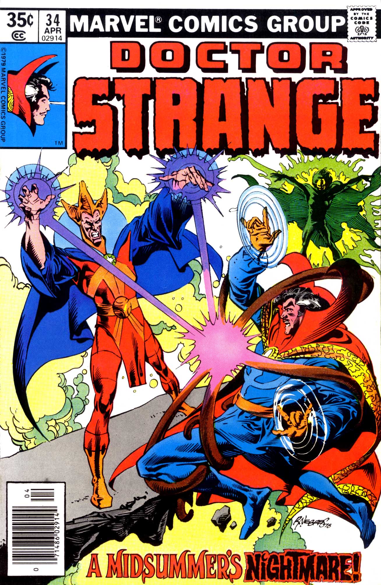 Read online Doctor Strange (1974) comic -  Issue #34 - 1