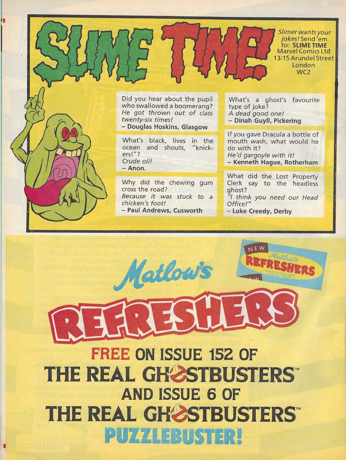 Read online The Real Ghostbusters comic -  Issue #151 - 6
