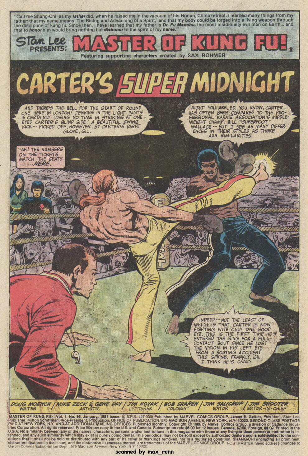 Read online Master of Kung Fu (1974) comic -  Issue #96 - 2