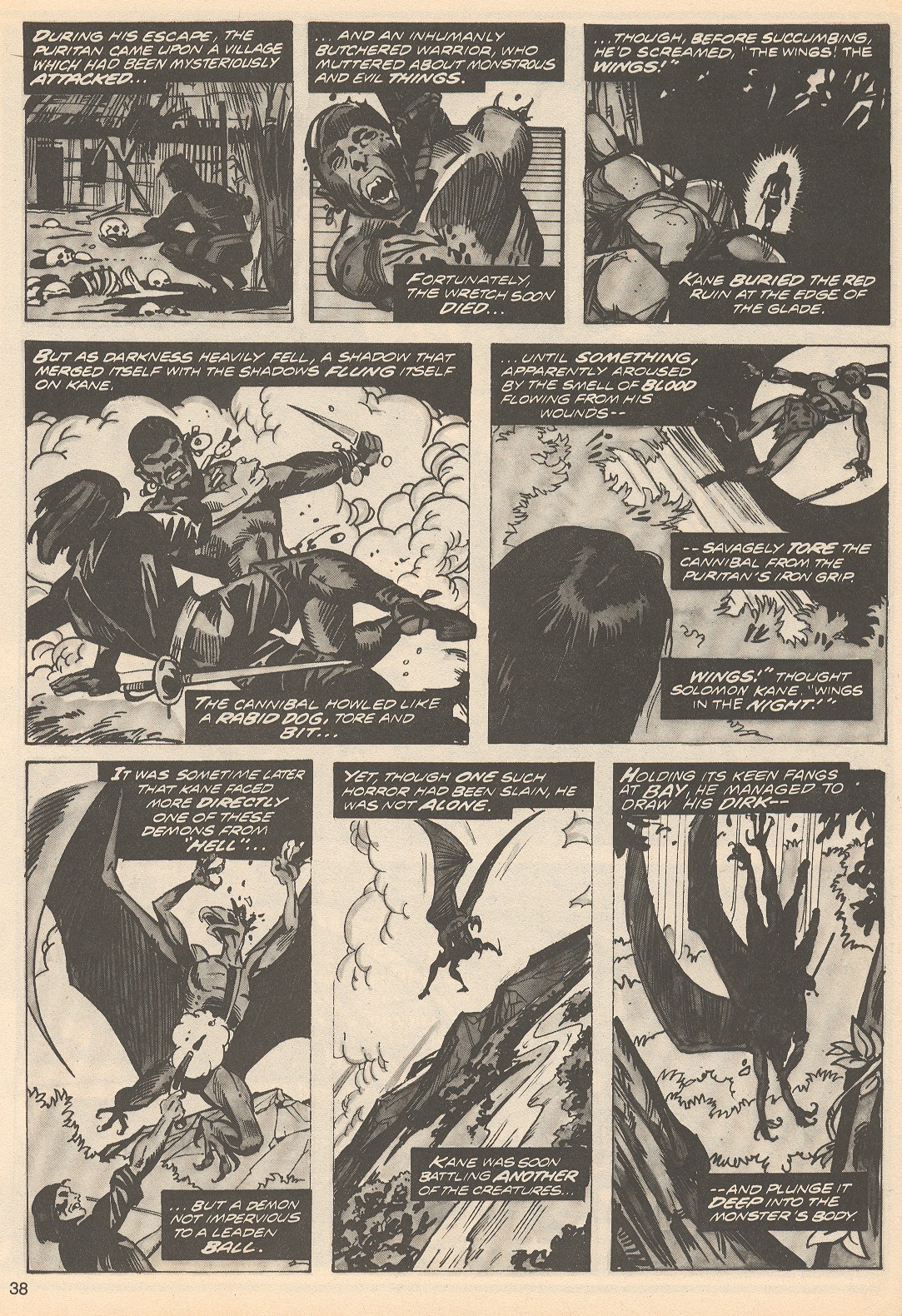 Read online The Savage Sword Of Conan comic -  Issue #54 - 38