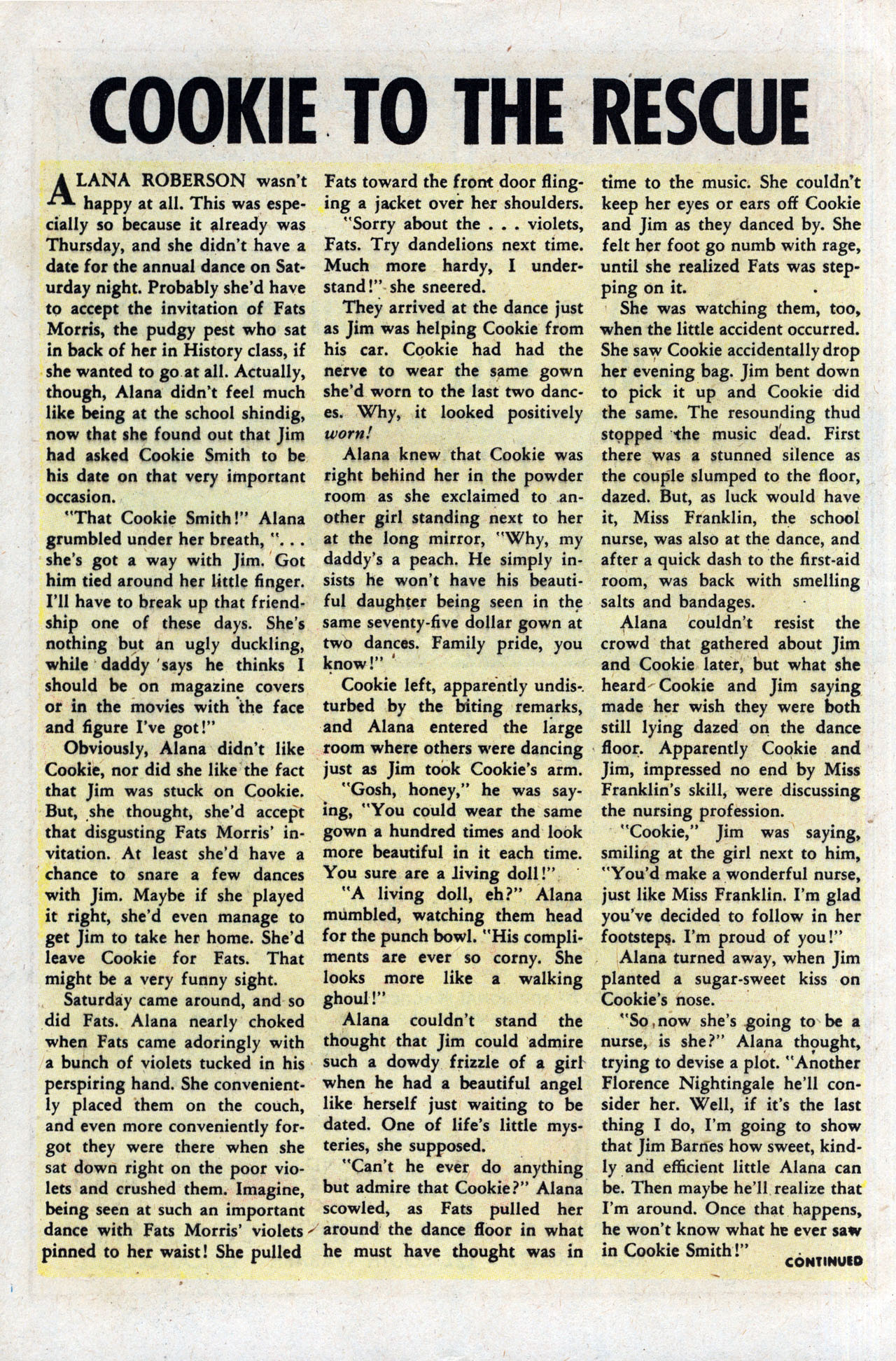 Read online Linda Carter, Student Nurse comic -  Issue #9 - 16