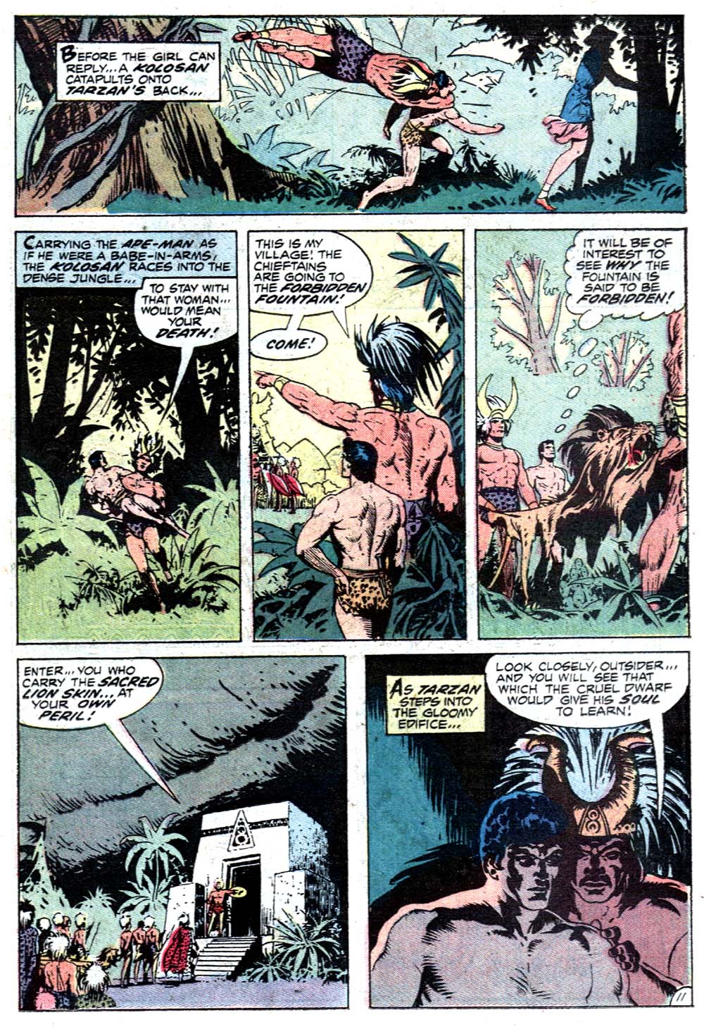 Read online Tarzan (1972) comic -  Issue #211 - 14