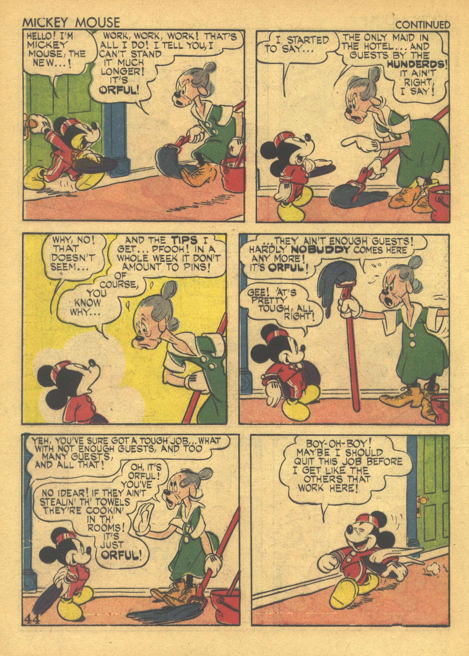 Read online Walt Disney's Comics and Stories comic -  Issue #30 - 46