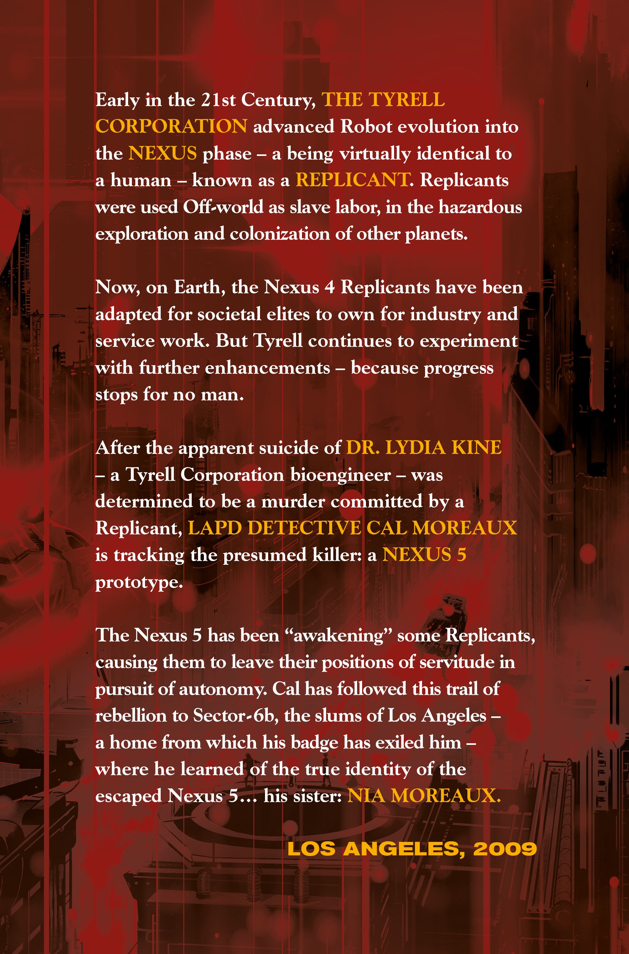 Read online Blade Runner Origins comic -  Issue #7 - 6