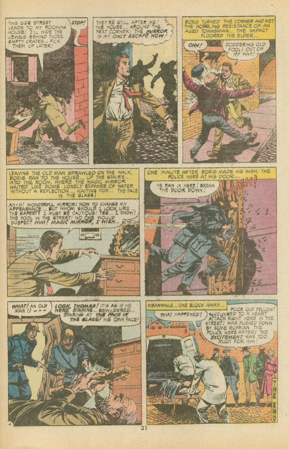 Read online Frankenstein (1973) comic -  Issue #10 - 20