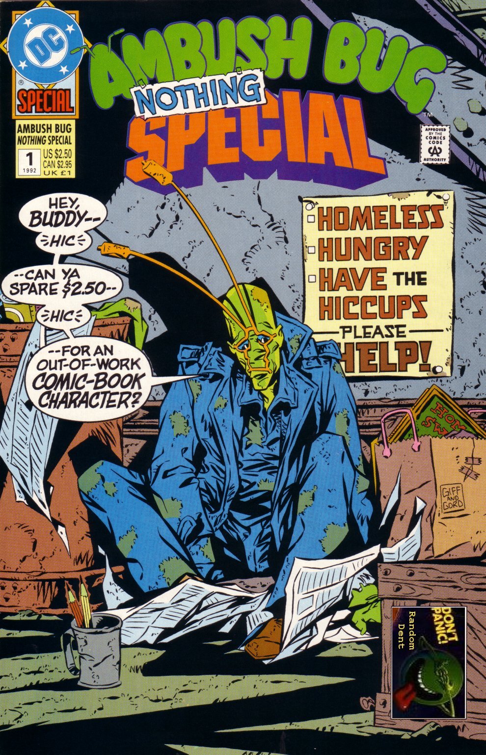 Read online Ambush Bug Nothing Special comic -  Issue # Full - 1