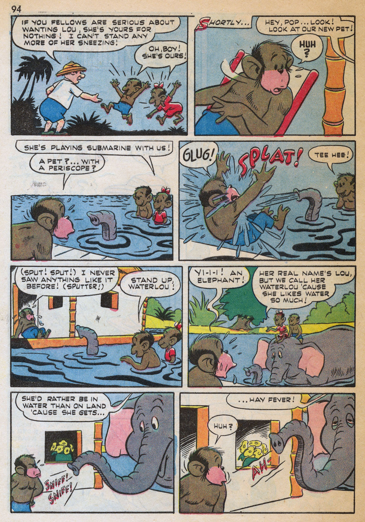 Read online Tom and Jerry's Summer Fun comic -  Issue #2 - 96