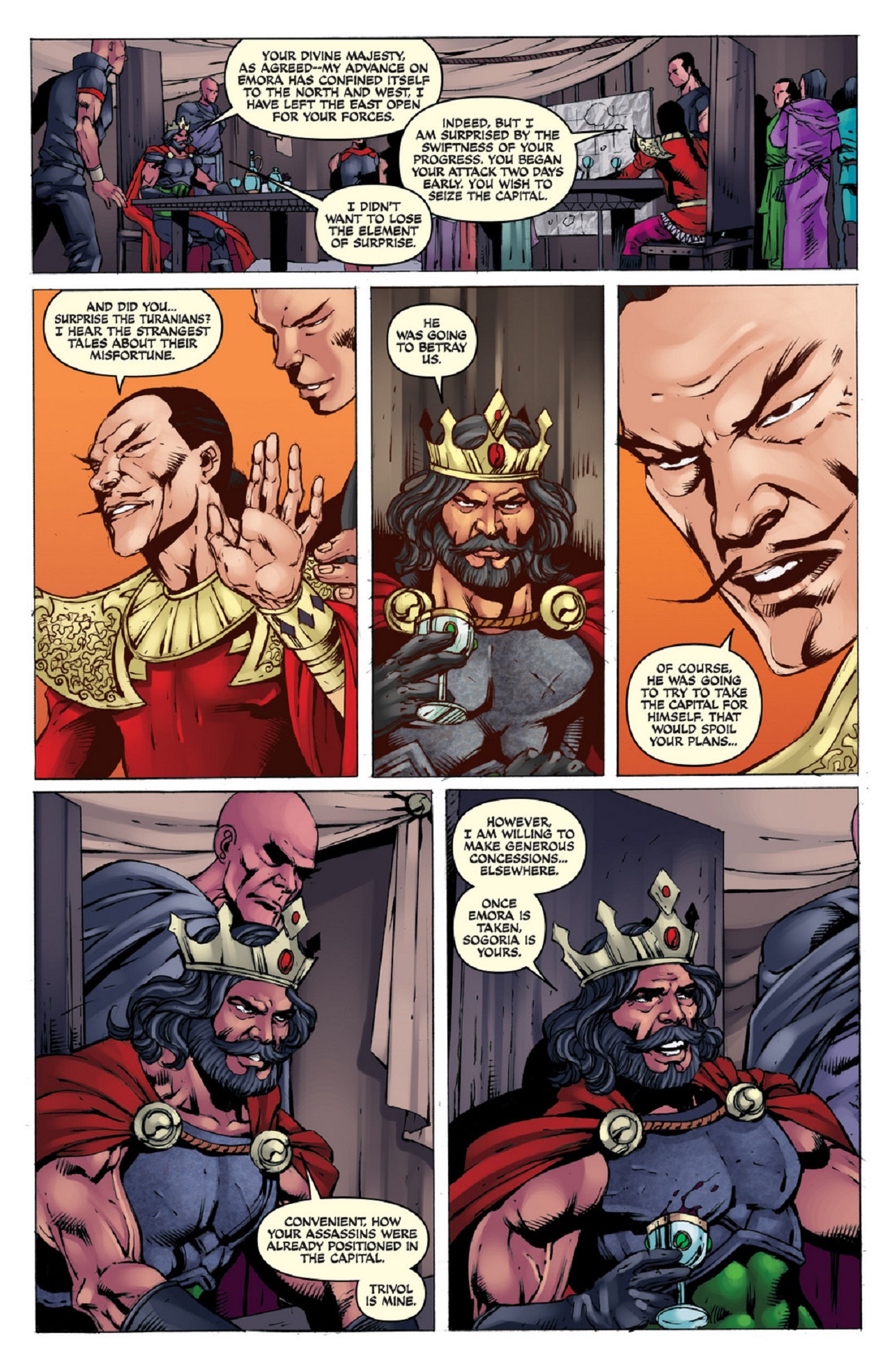 Read online Queen Sonja comic -  Issue #33 - 18