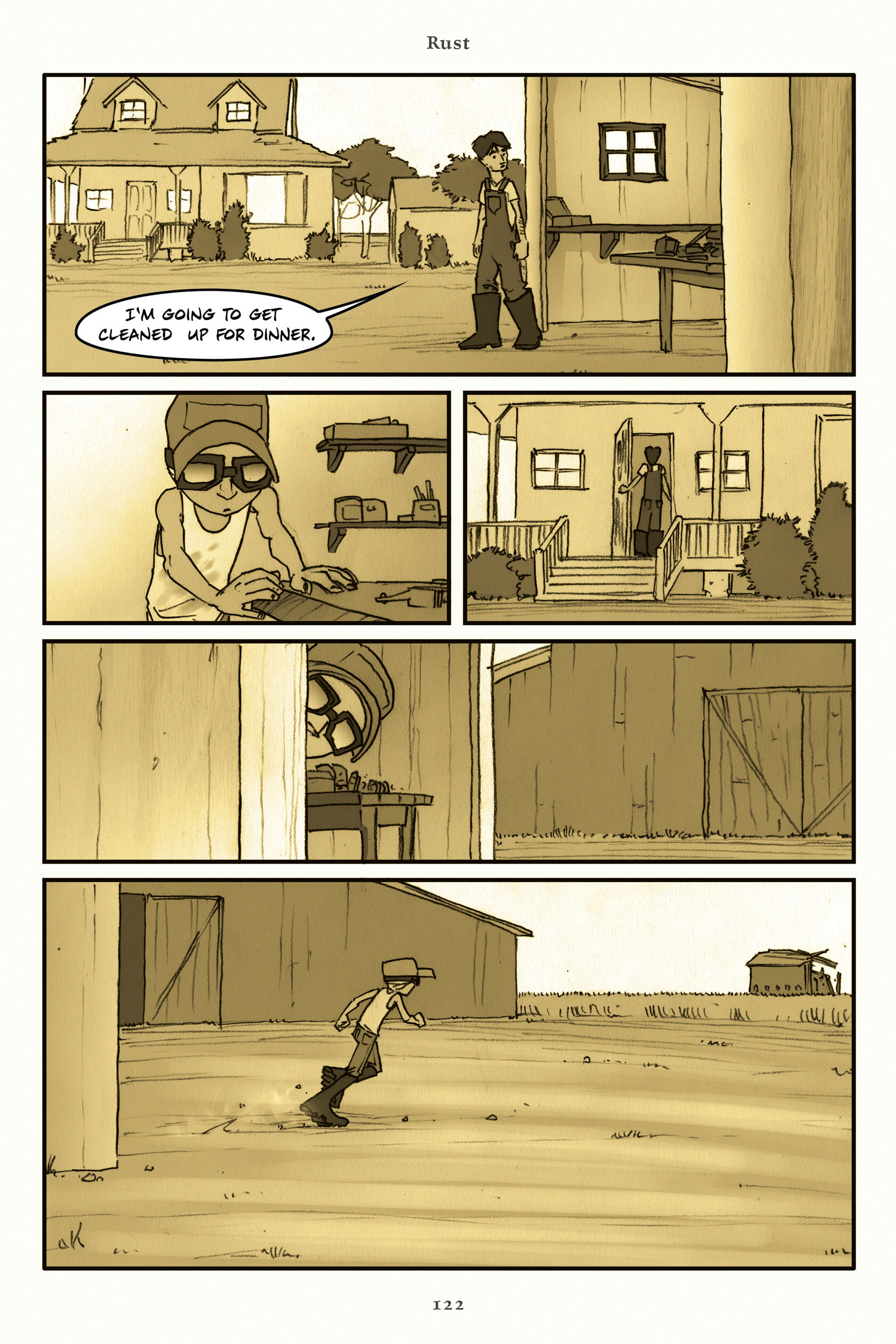 Read online Rust comic -  Issue # TPB 1 - 134