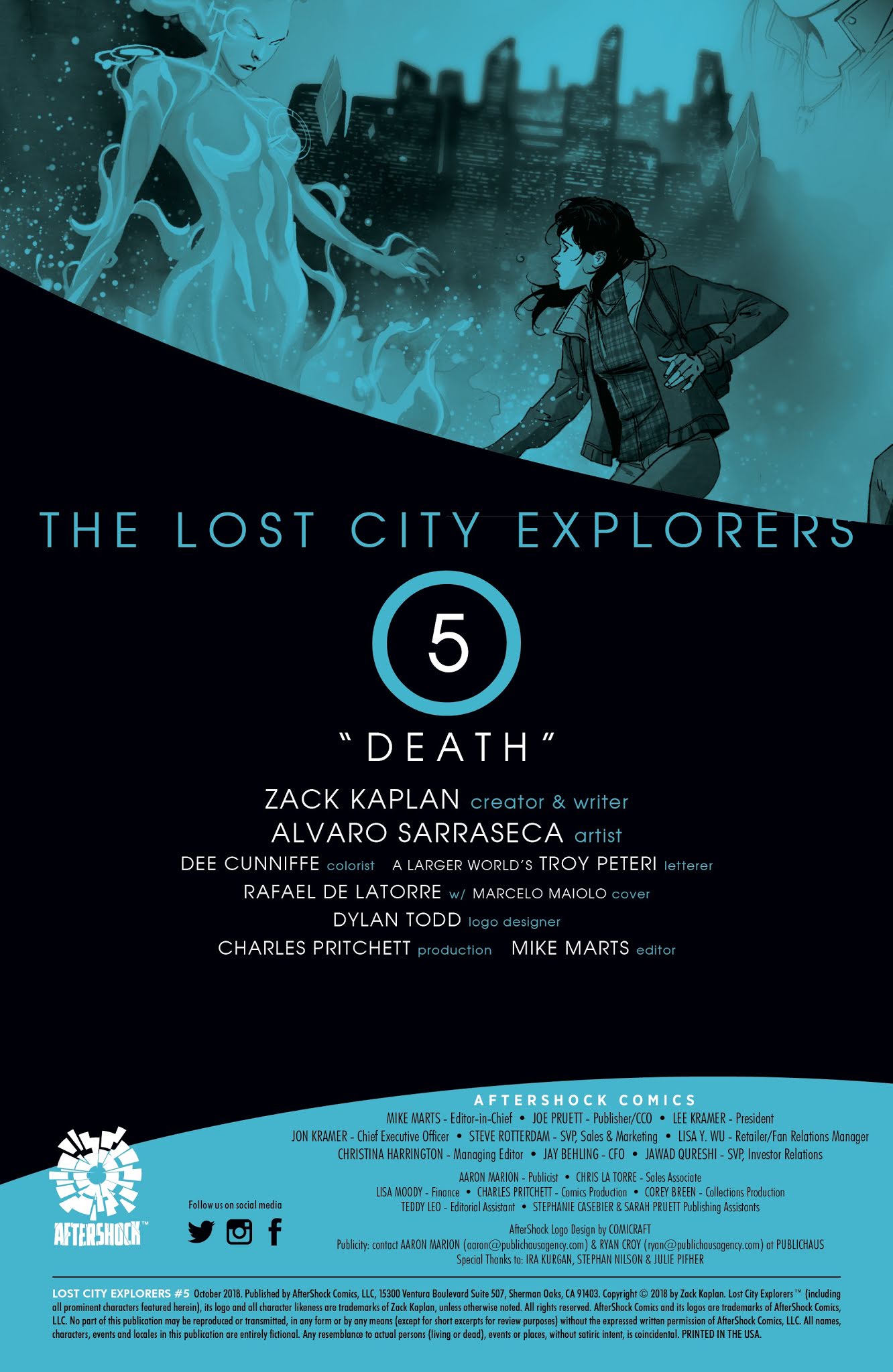 Read online The Lost City Explorers comic -  Issue #5 - 2