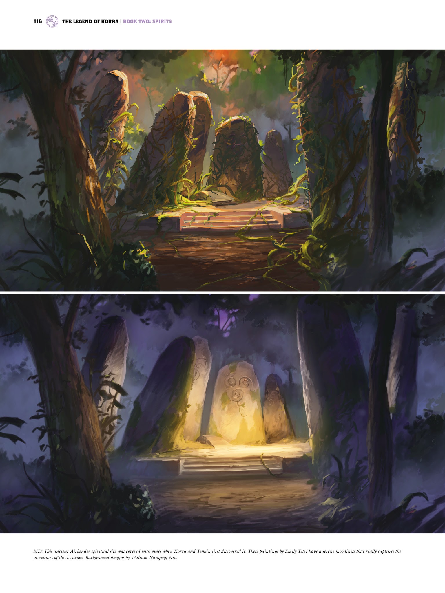 Read online The Legend of Korra: The Art of the Animated Series comic -  Issue # TPB 2 - 107