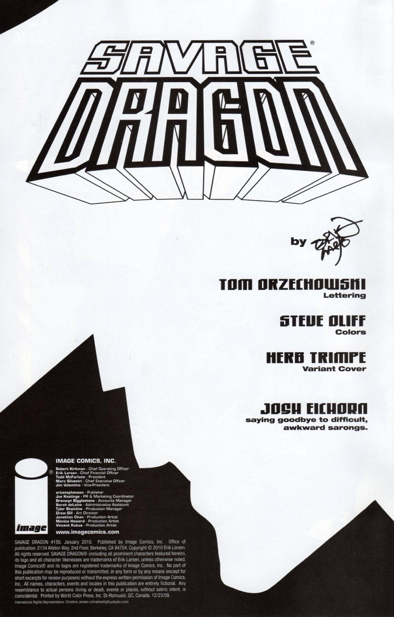 The Savage Dragon (1993) Issue #156 #159 - English 2
