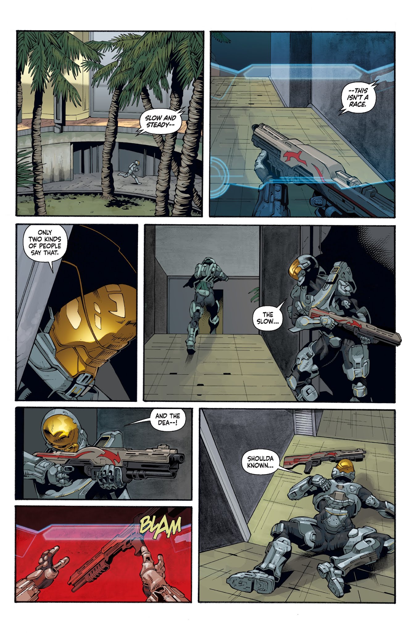 Read online Halo: Lone Wolf comic -  Issue #1 - 3