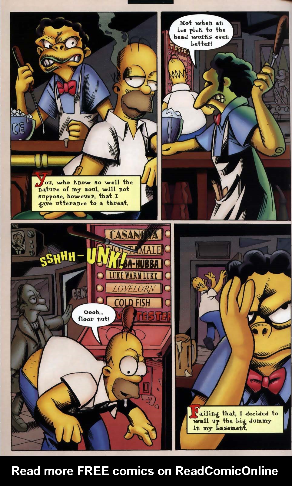 Read online Treehouse of Horror comic -  Issue #9 - 22