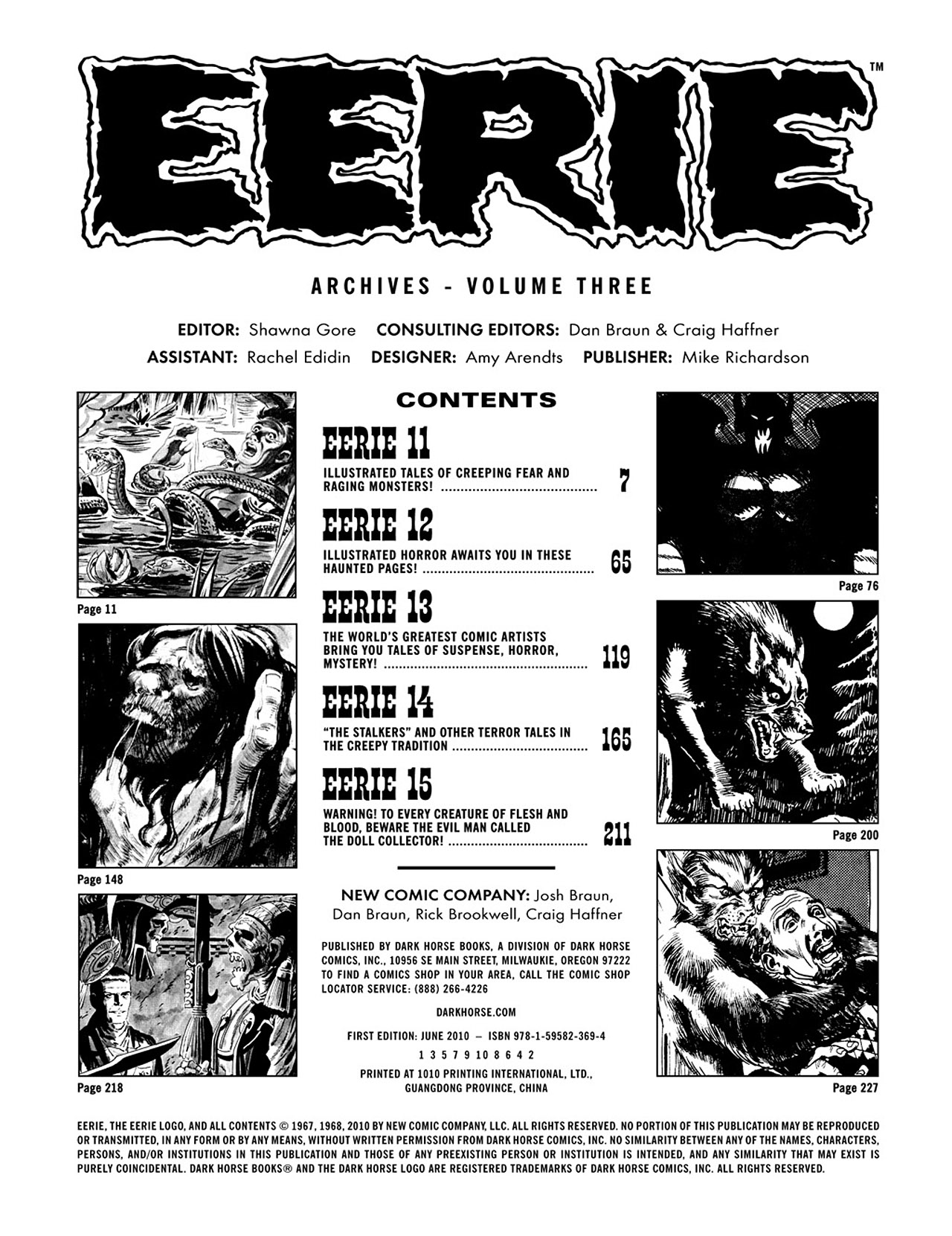 Read online Eerie Archives comic -  Issue # TPB 3 - 4