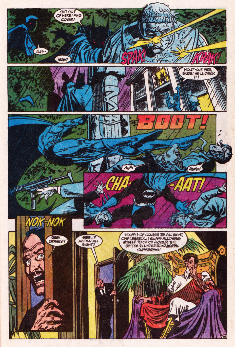 Read online Batman (1940) comic -  Issue #470 - 16