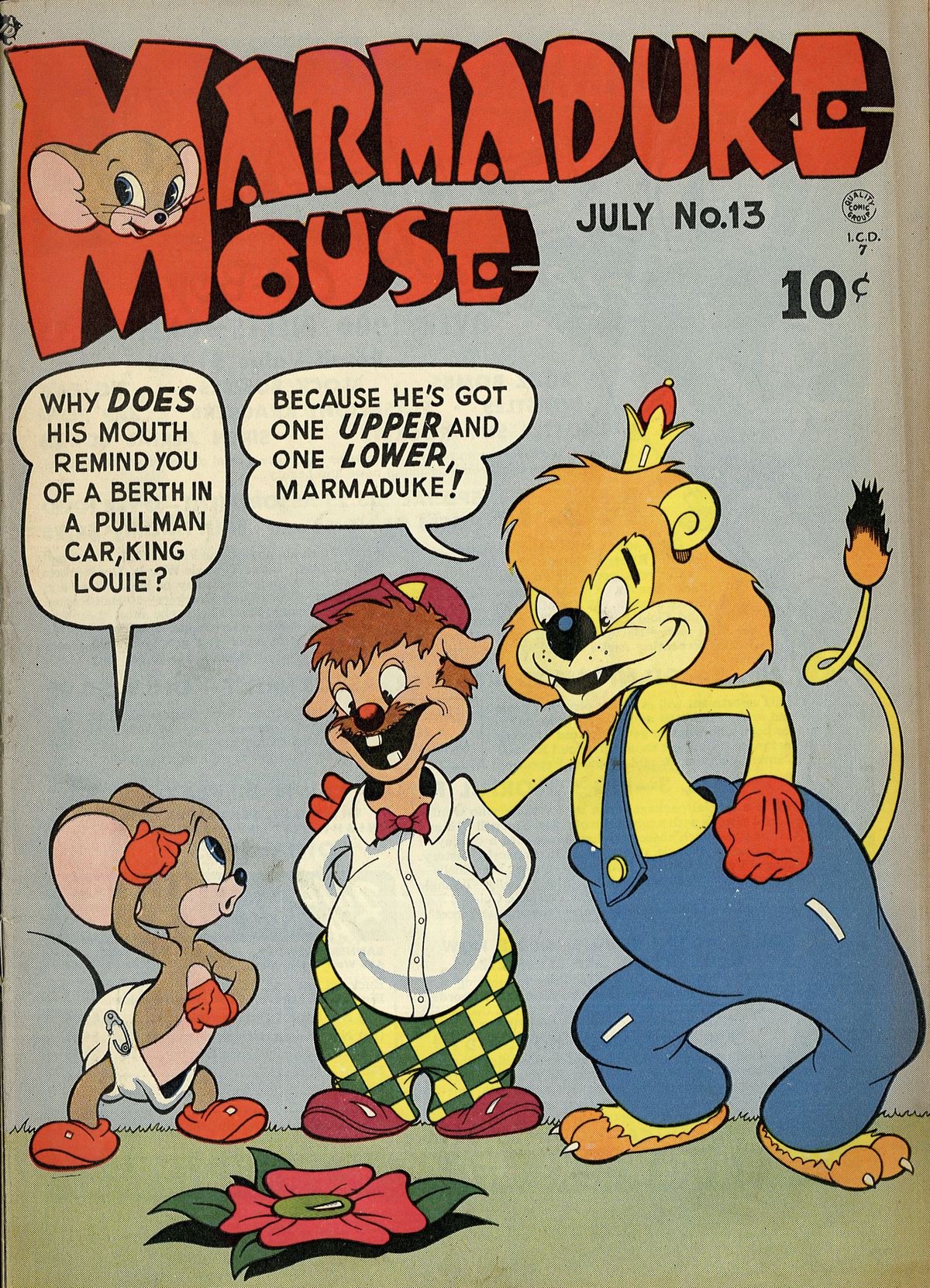 Read online Marmaduke Mouse comic -  Issue #13 - 1