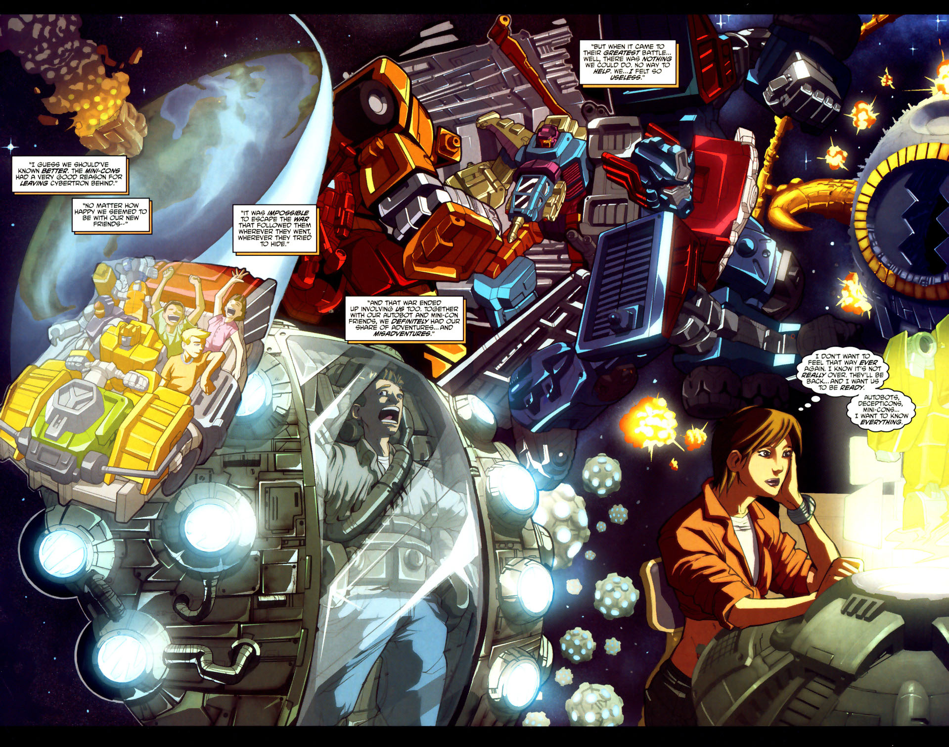 Read online More Than Meets The Eye: Transformers Armada comic -  Issue #1 - 4