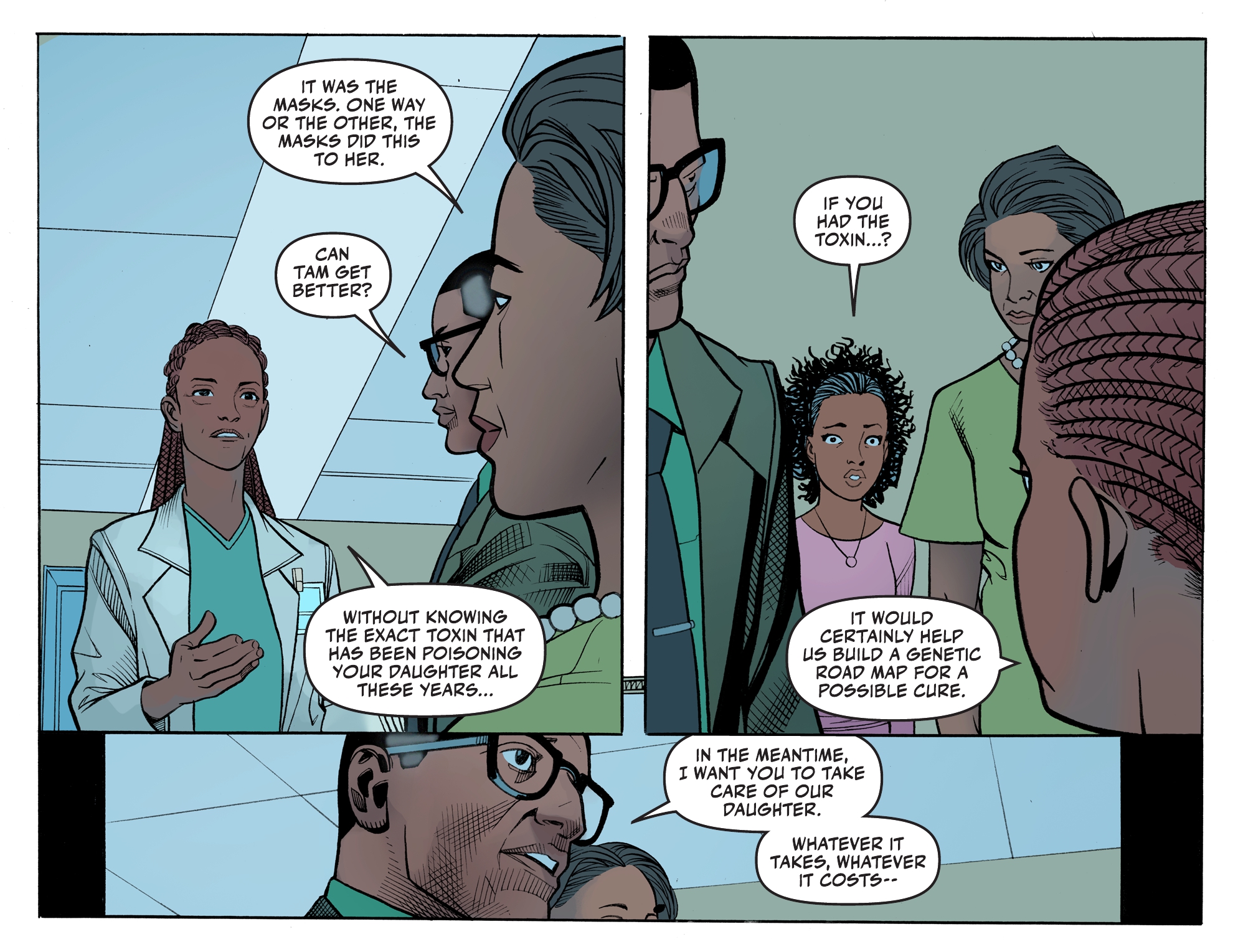 Read online The Next Batman: Second Son comic -  Issue #4 - 6