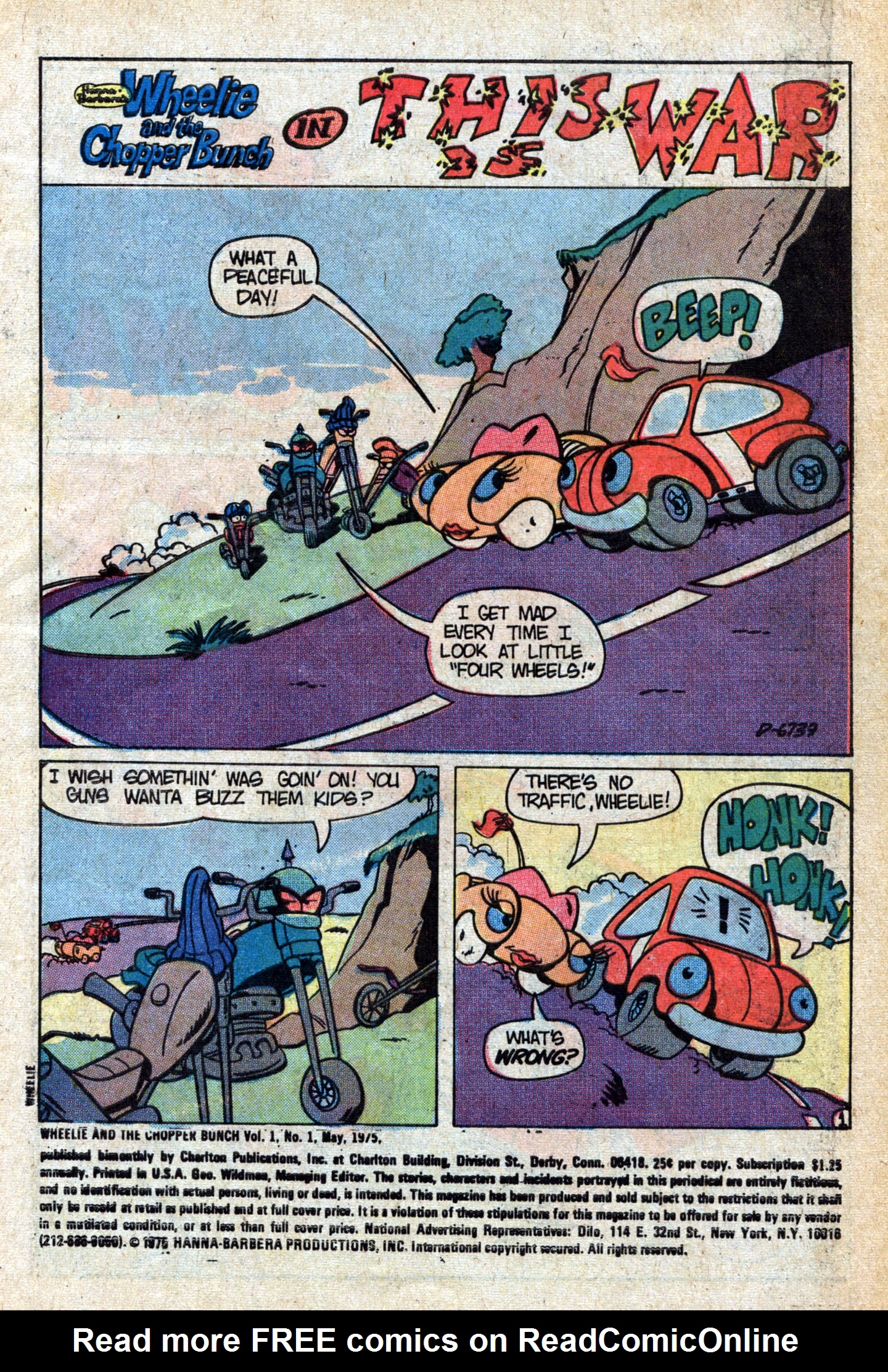 Read online Wheelie and the Chopper Bunch comic -  Issue #1 - 3