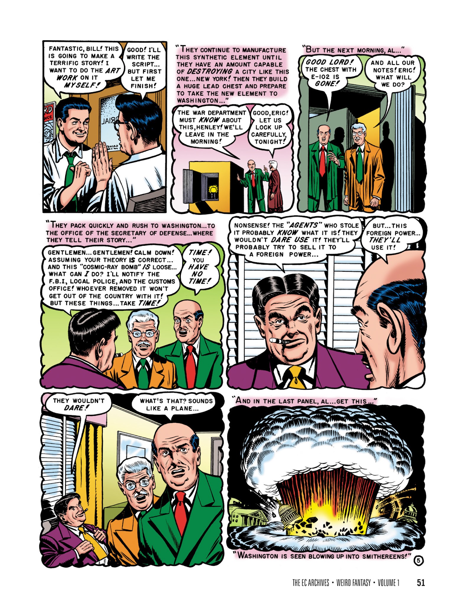 Read online The EC Archives: Weird Fantasy comic -  Issue # TPB 1 - 53