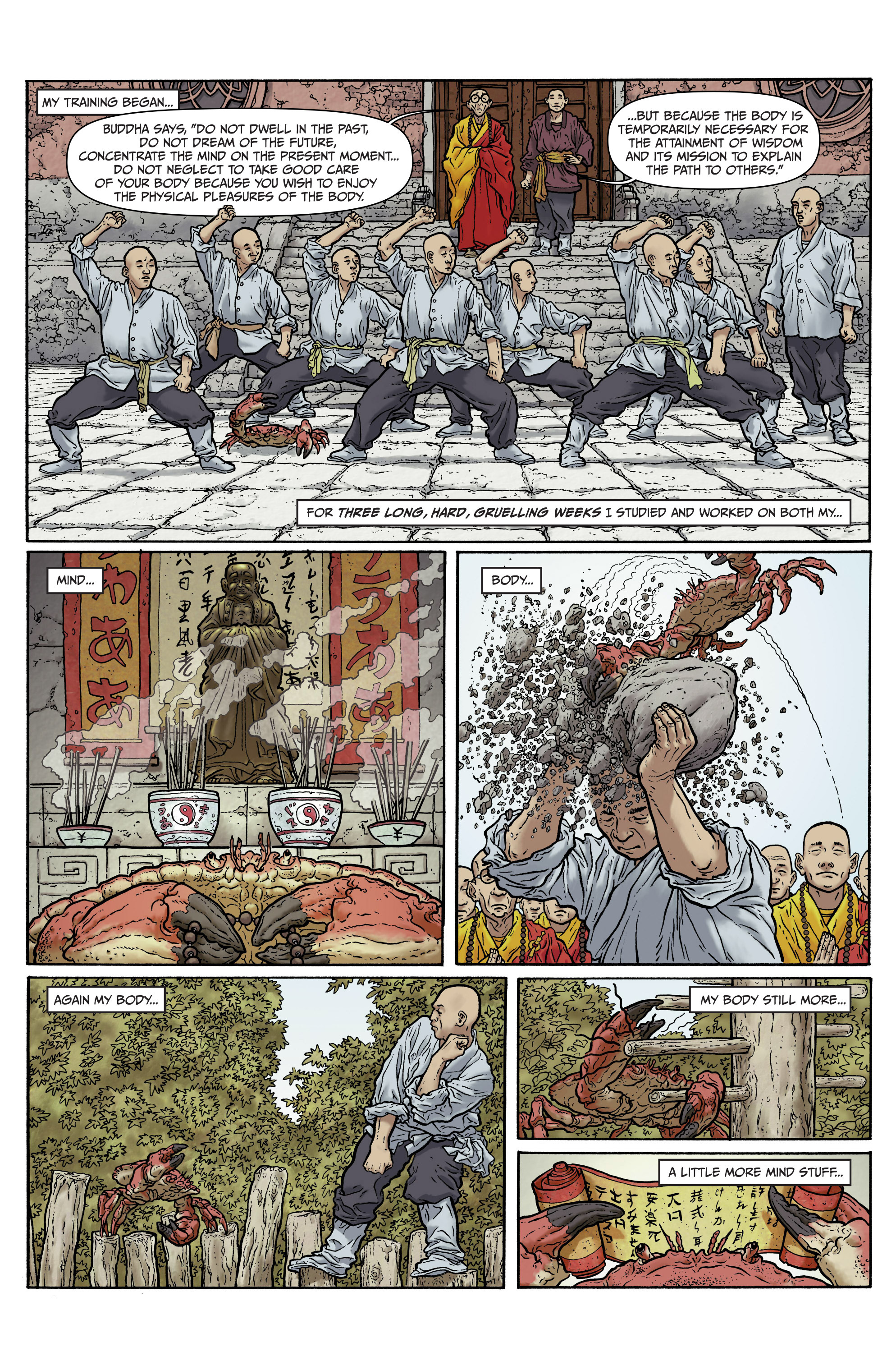 Read online Shaolin Cowboy comic -  Issue #2 - 11