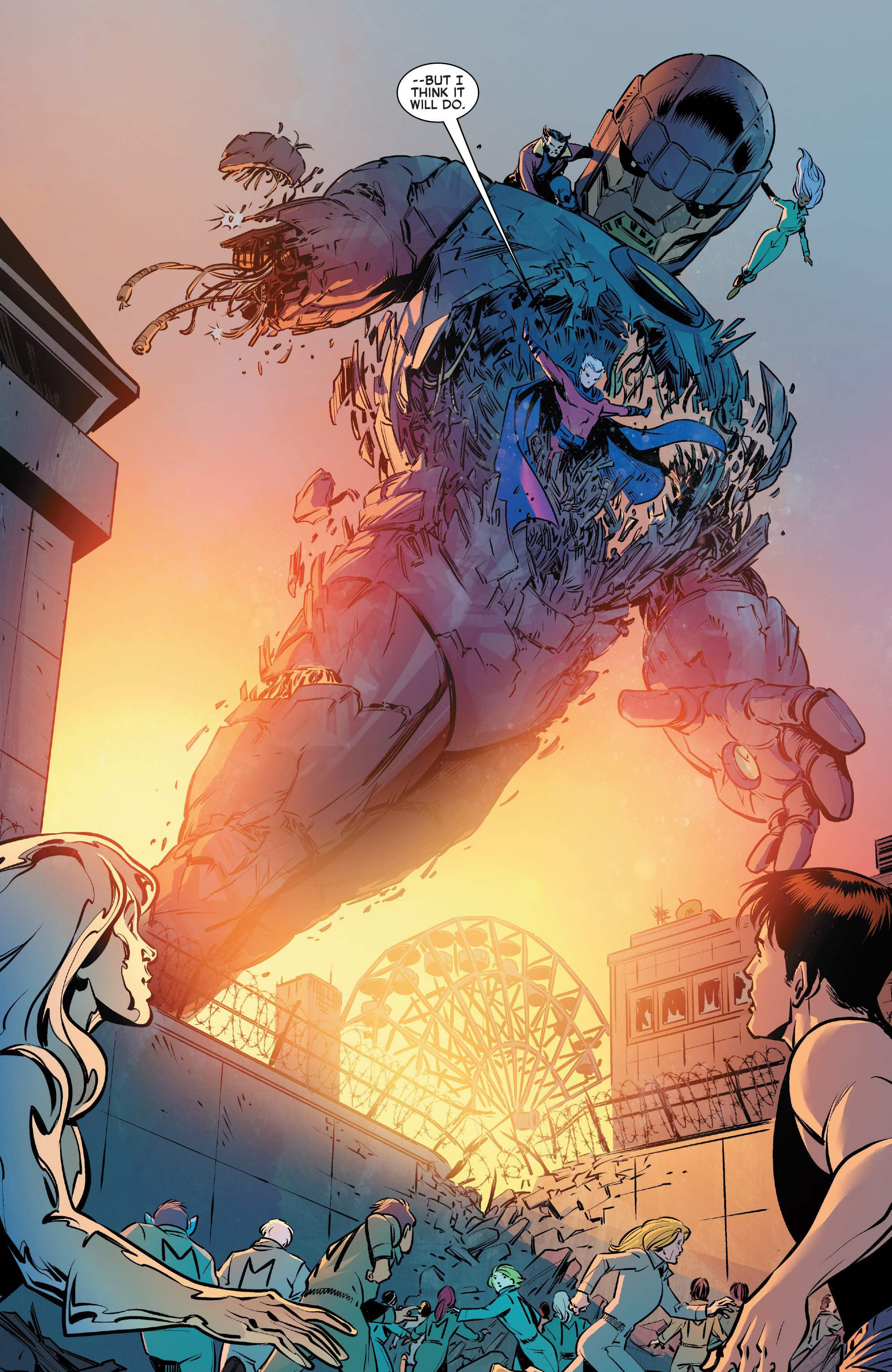 Read online Years of Future Past comic -  Issue #4 - 9
