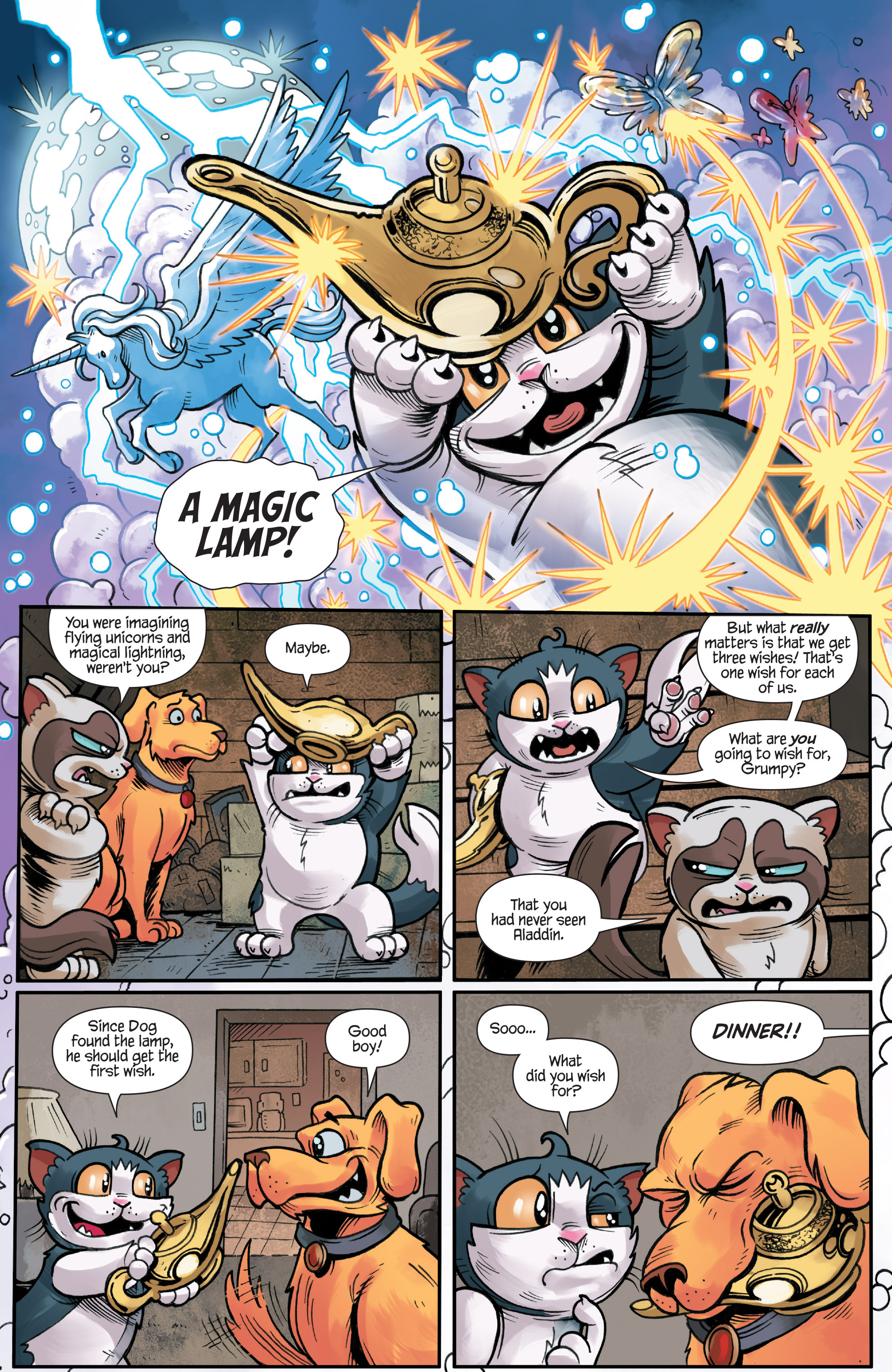 Read online Grumpy Cat & Pokey comic -  Issue #6 - 4