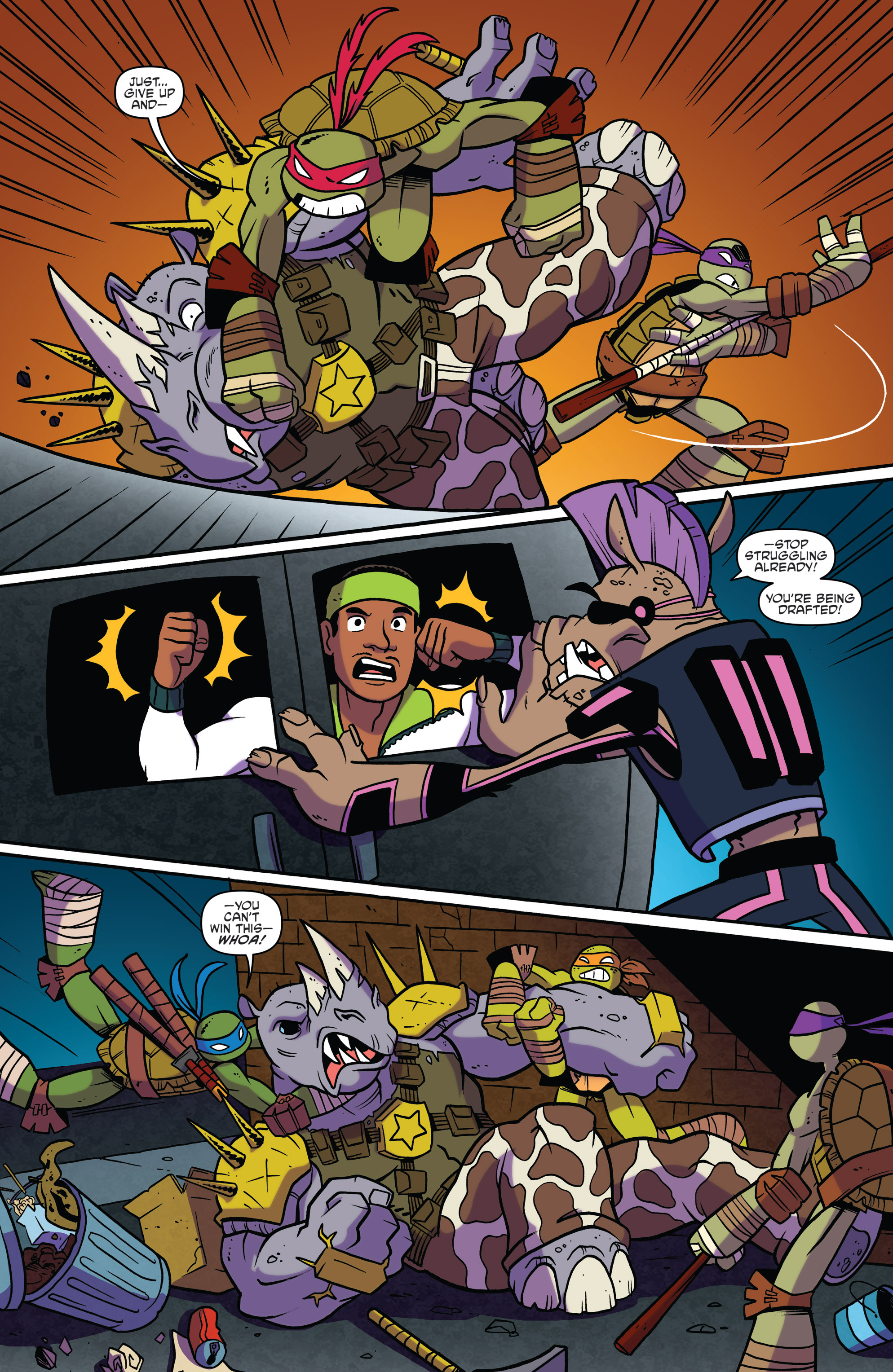 Read online Teenage Mutant Ninja Turtles Amazing Adventures comic -  Issue # _Special - Carmelo Anthony - 15