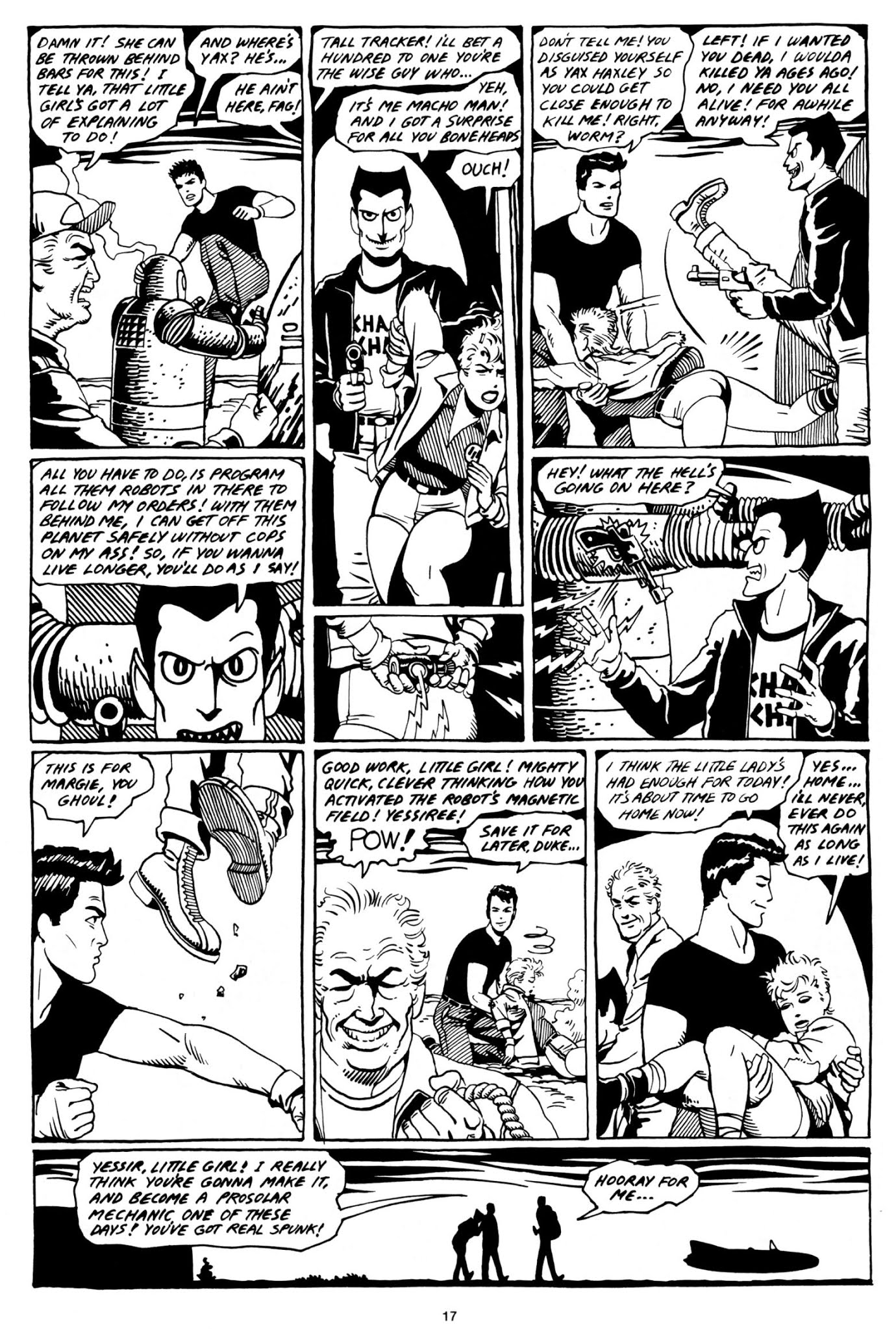 Read online Love and Rockets (1982) comic -  Issue #1 - 17