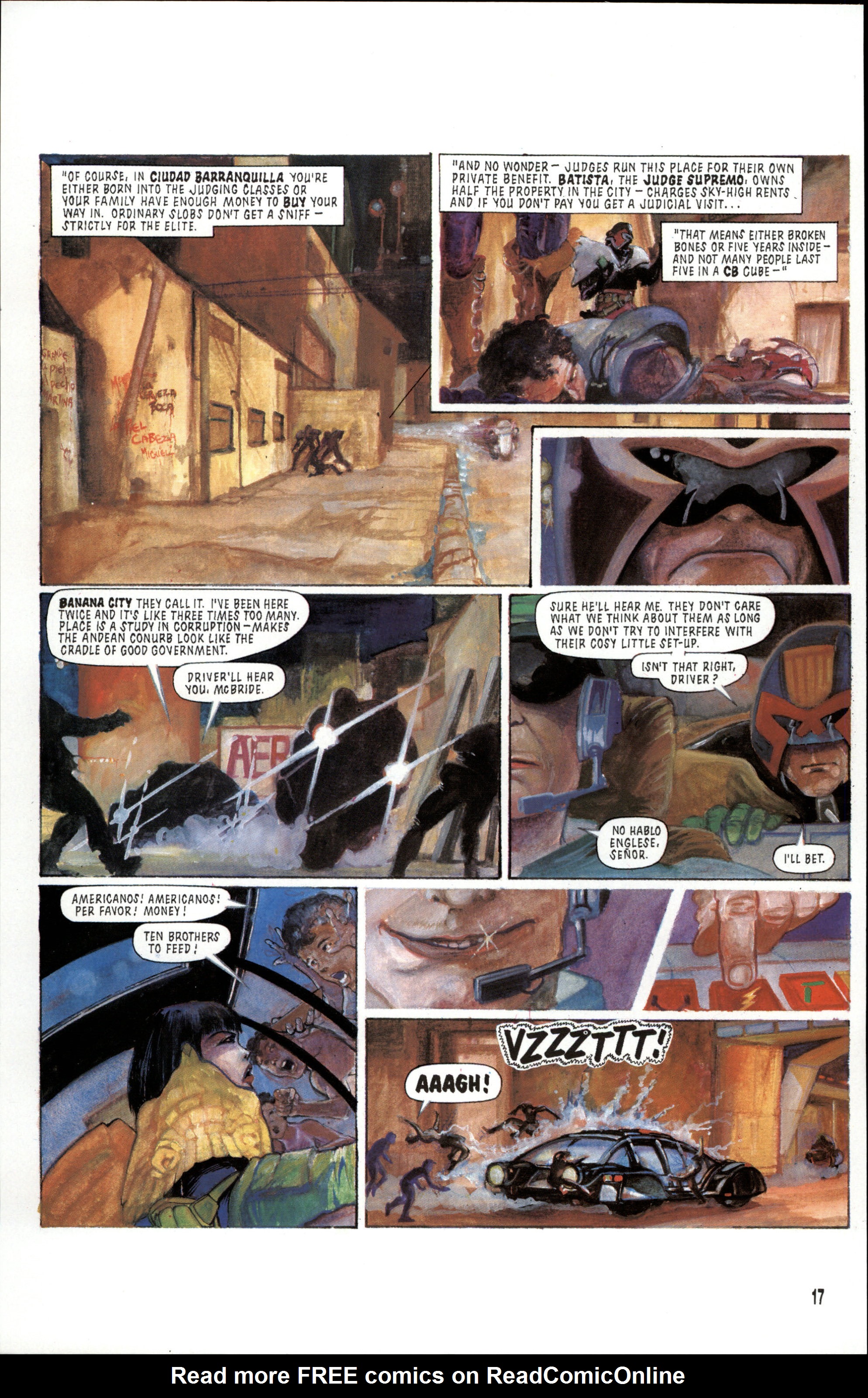 Read online Dredd Rules! comic -  Issue #7 - 19