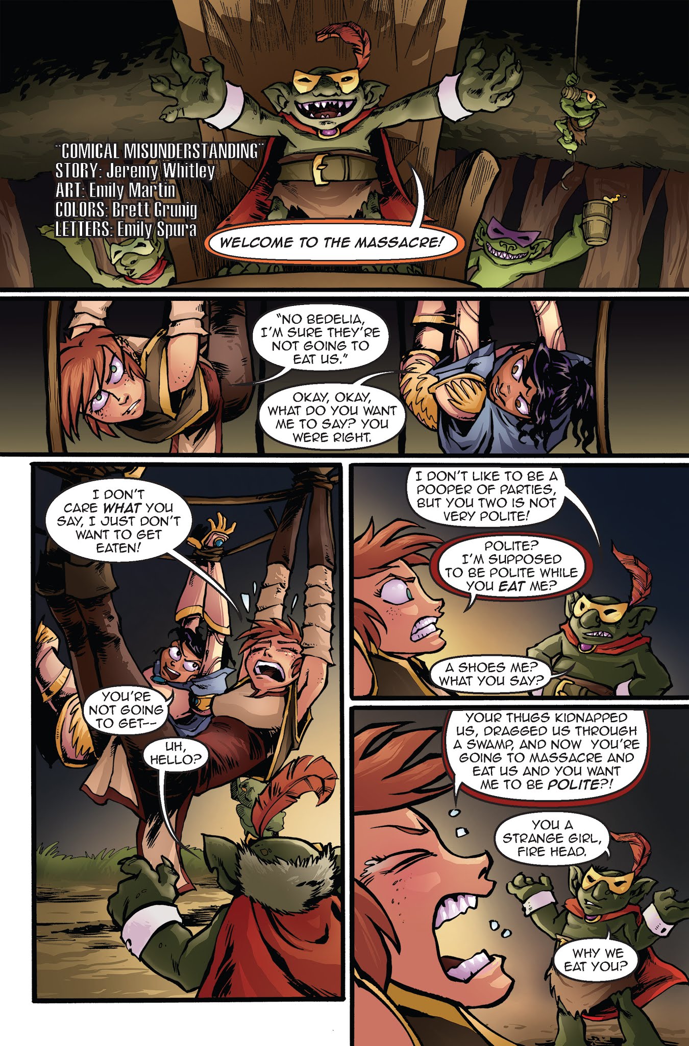 Read online Princeless Book 4: Be Yourself (2015) comic -  Issue #2 - 2