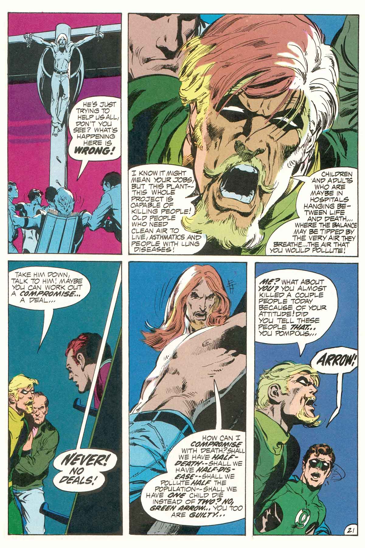 Read online Green Lantern/Green Arrow comic -  Issue #7 - 23