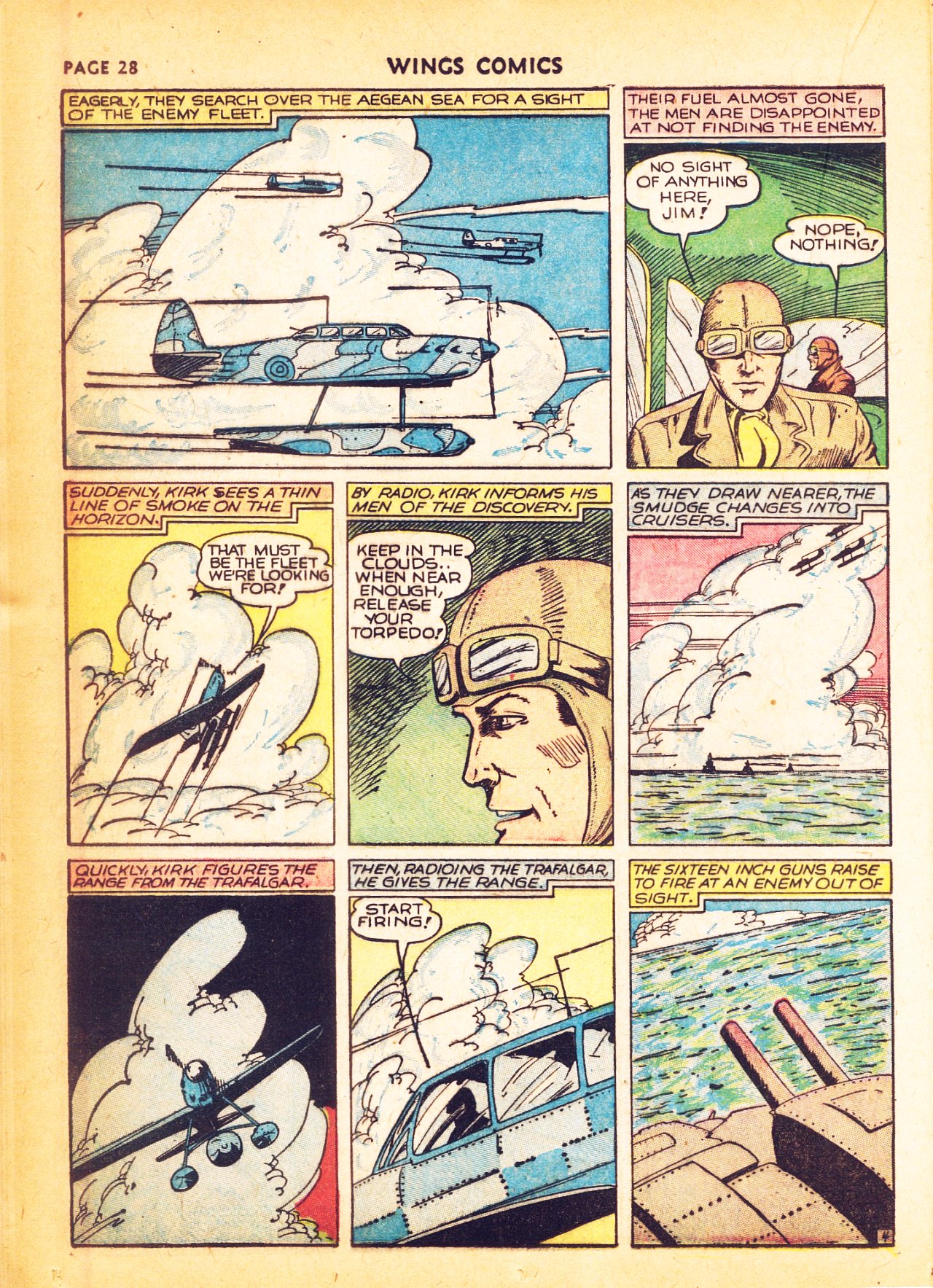 Read online Wings Comics comic -  Issue #4 - 30