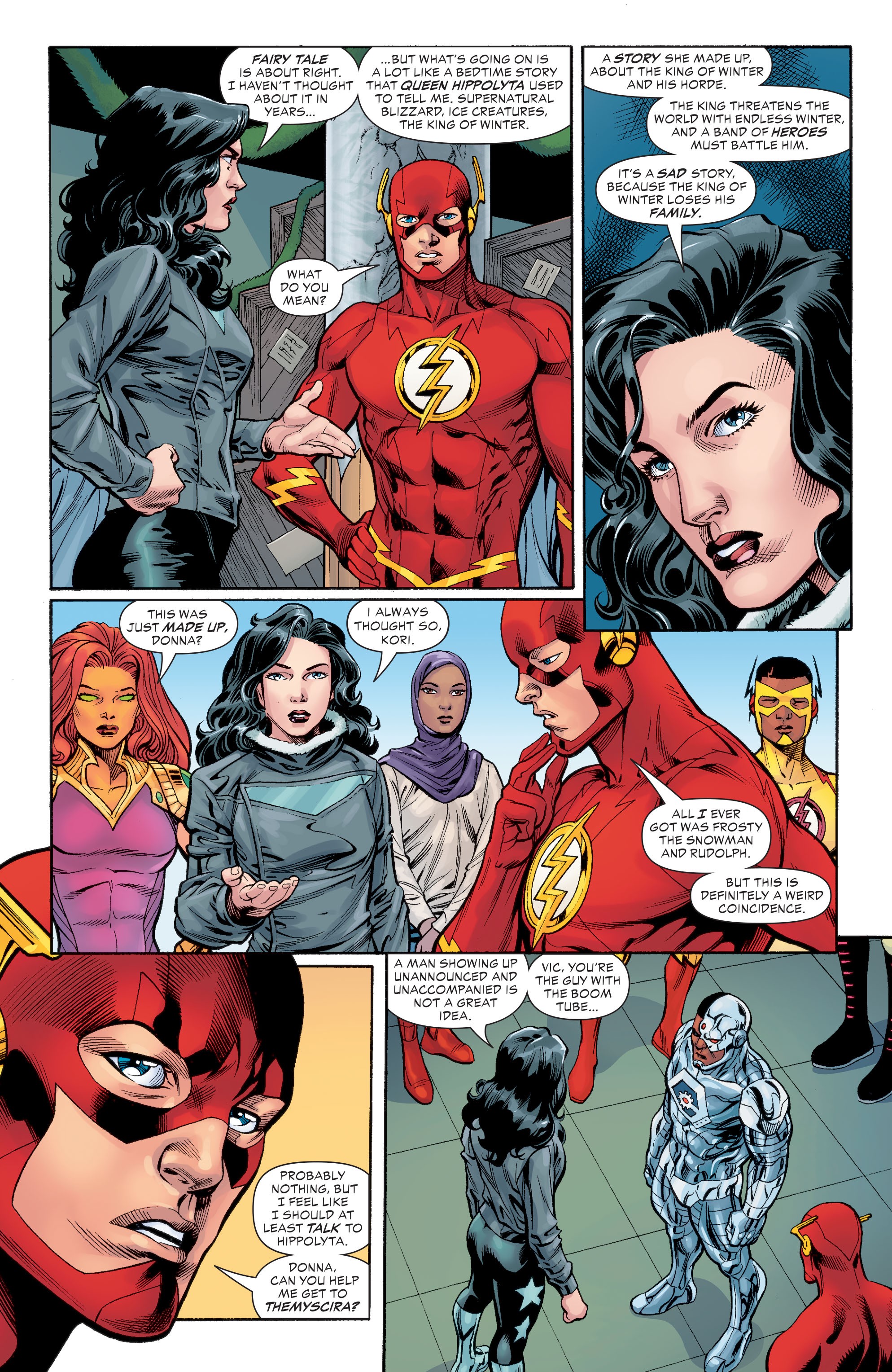 Read online Teen Titans: Endless Winter Special comic -  Issue # Full - 19