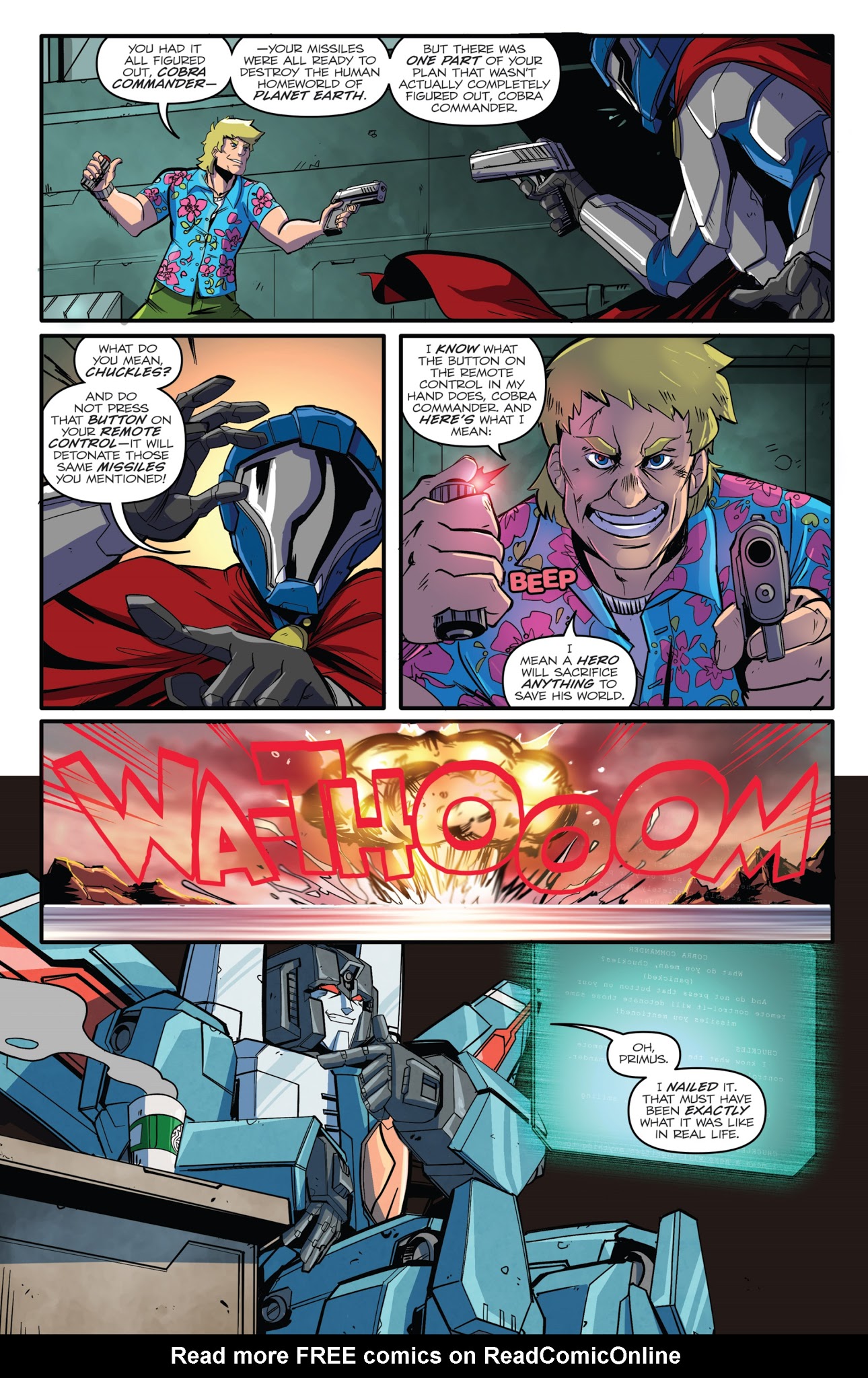 Read online Optimus Prime comic -  Issue # _Annual 1 - 4