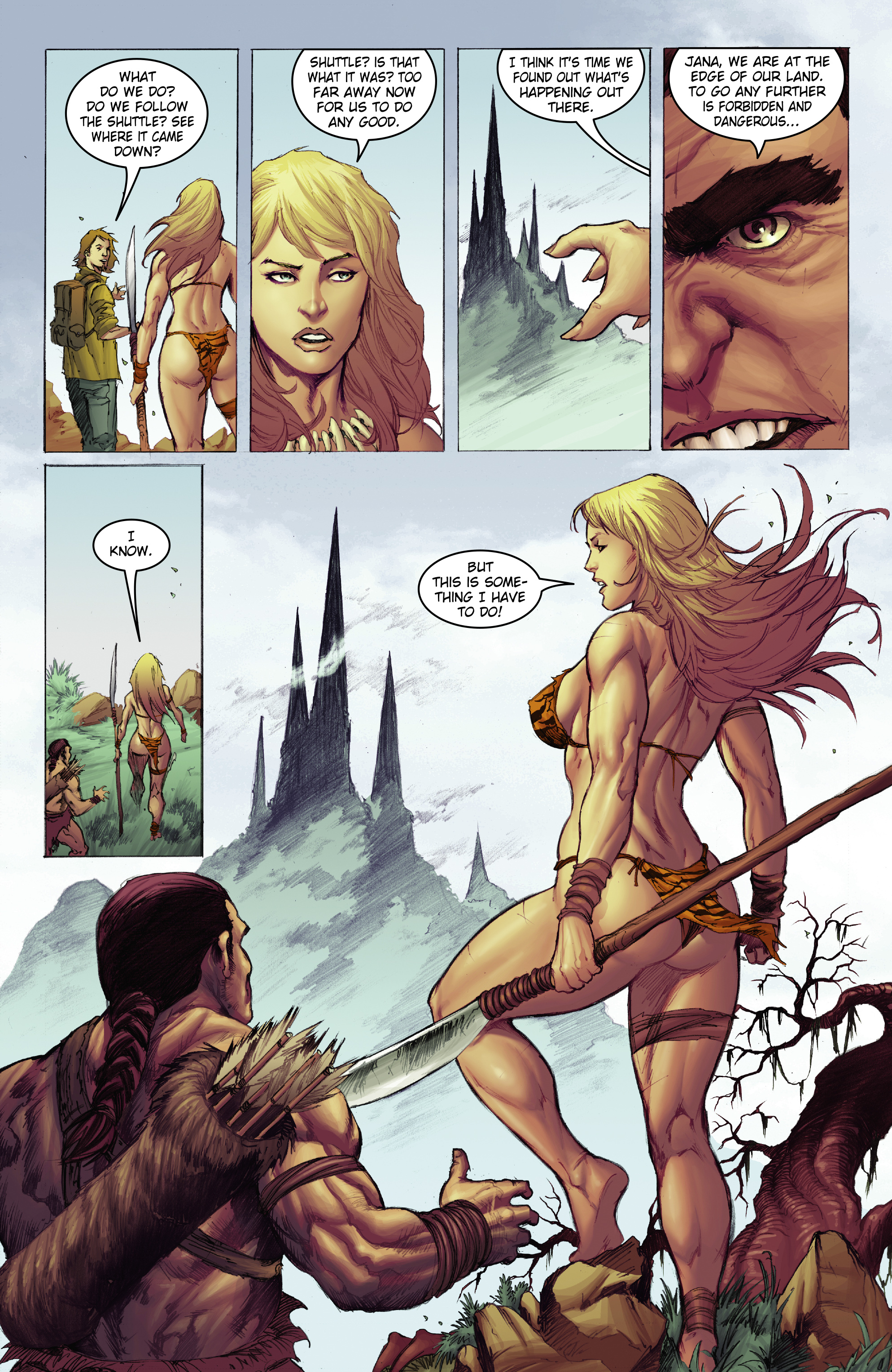 Read online Jungle Girl Season 2 comic -  Issue #1 - 5