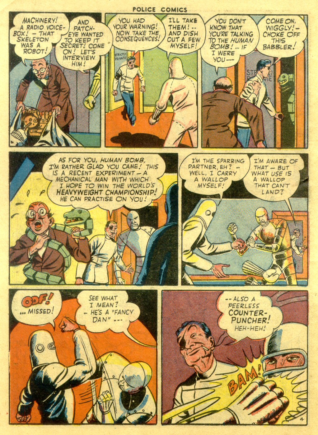 Read online Police Comics comic -  Issue #26 - 24