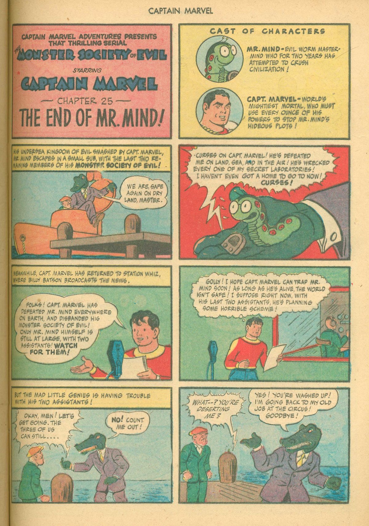 Read online Captain Marvel Adventures comic -  Issue #46 - 25