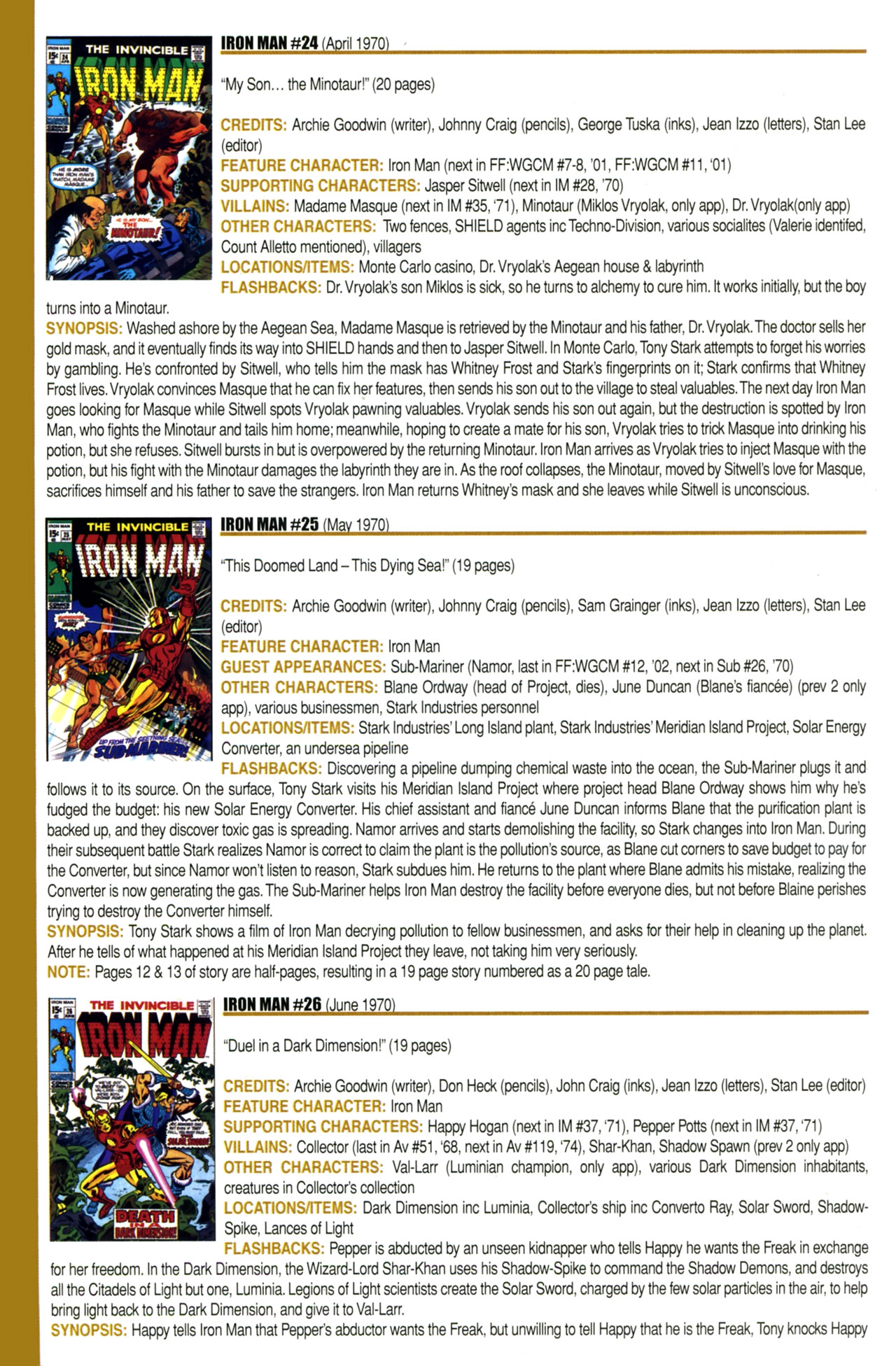 Read online Official Index to the Marvel Universe comic -  Issue #3 - 30